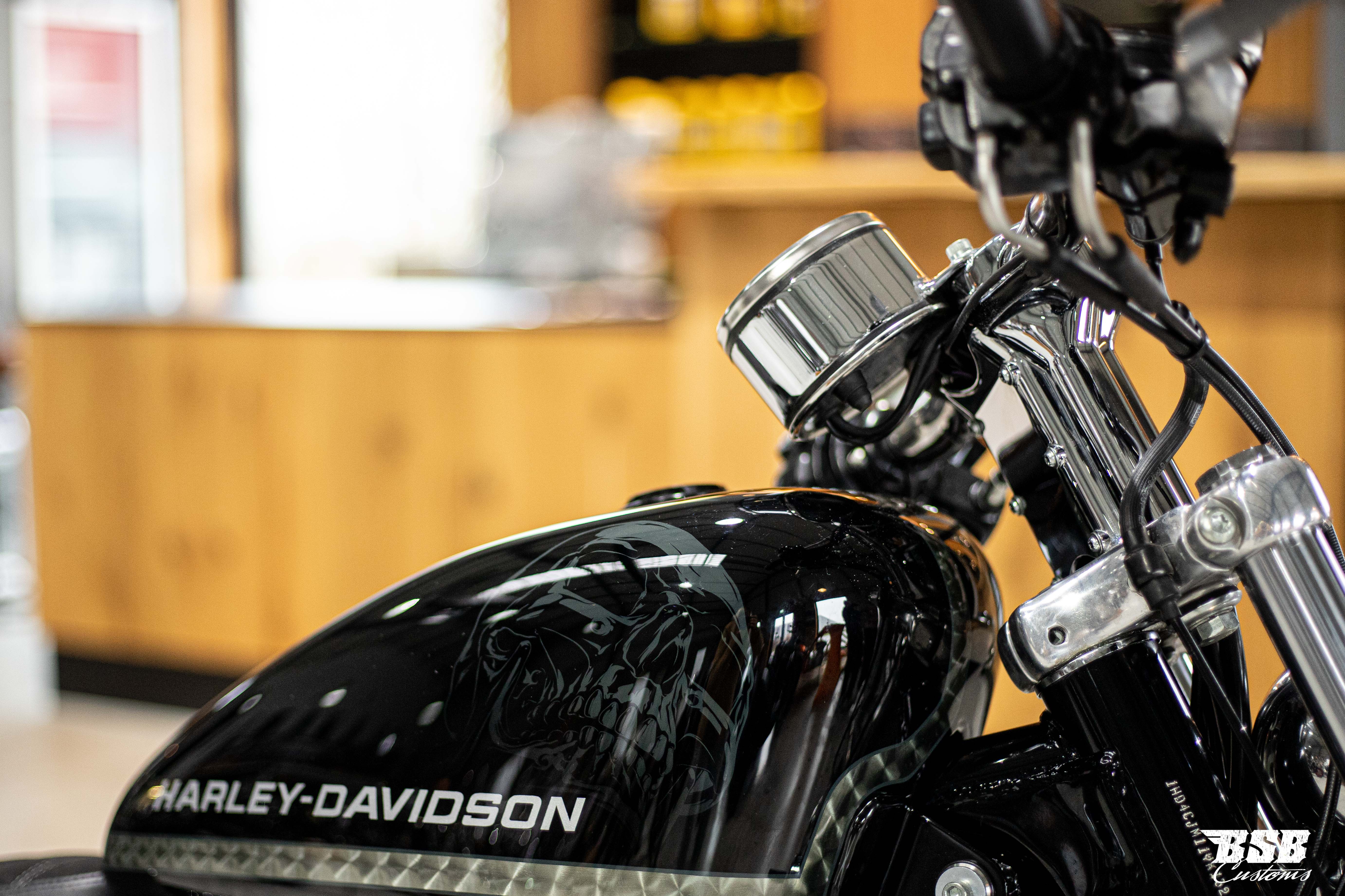 _MG_8784 2000 Harley Davidson XL 883 Hugger im Bestzustand + Garantie ( Intec Vers.)