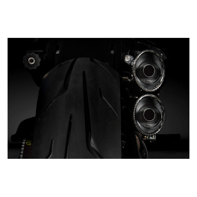 Zard GT Komplettanlage Auspuff für Harley-Davidson Sportster S RH1250S 2021–2024 – Matt Schwarz, Euro 5