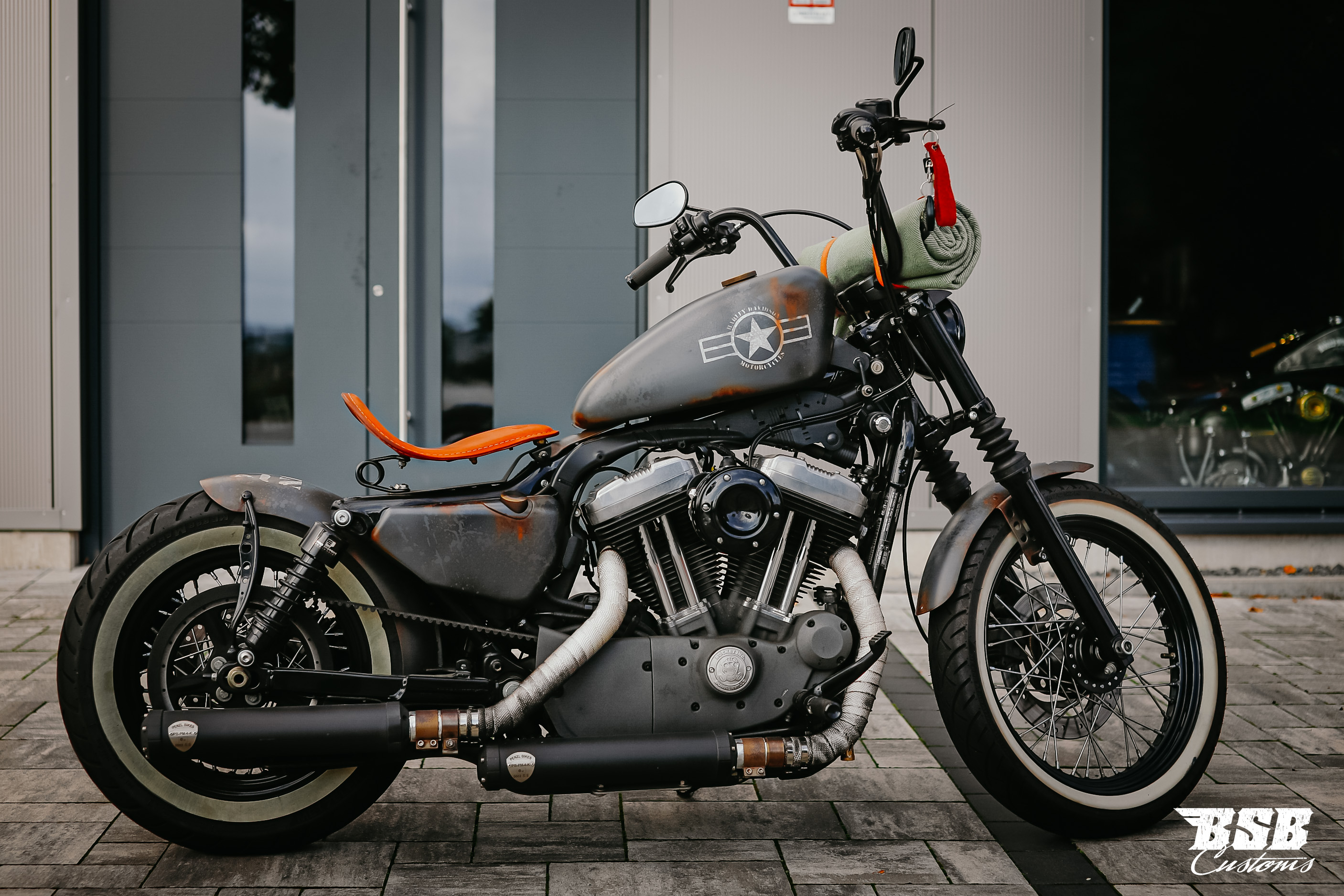 _MG_2134 2011 XL 1200 Nighstre Top Umbau Bobber Style Penzl, Thunderbike usw.
