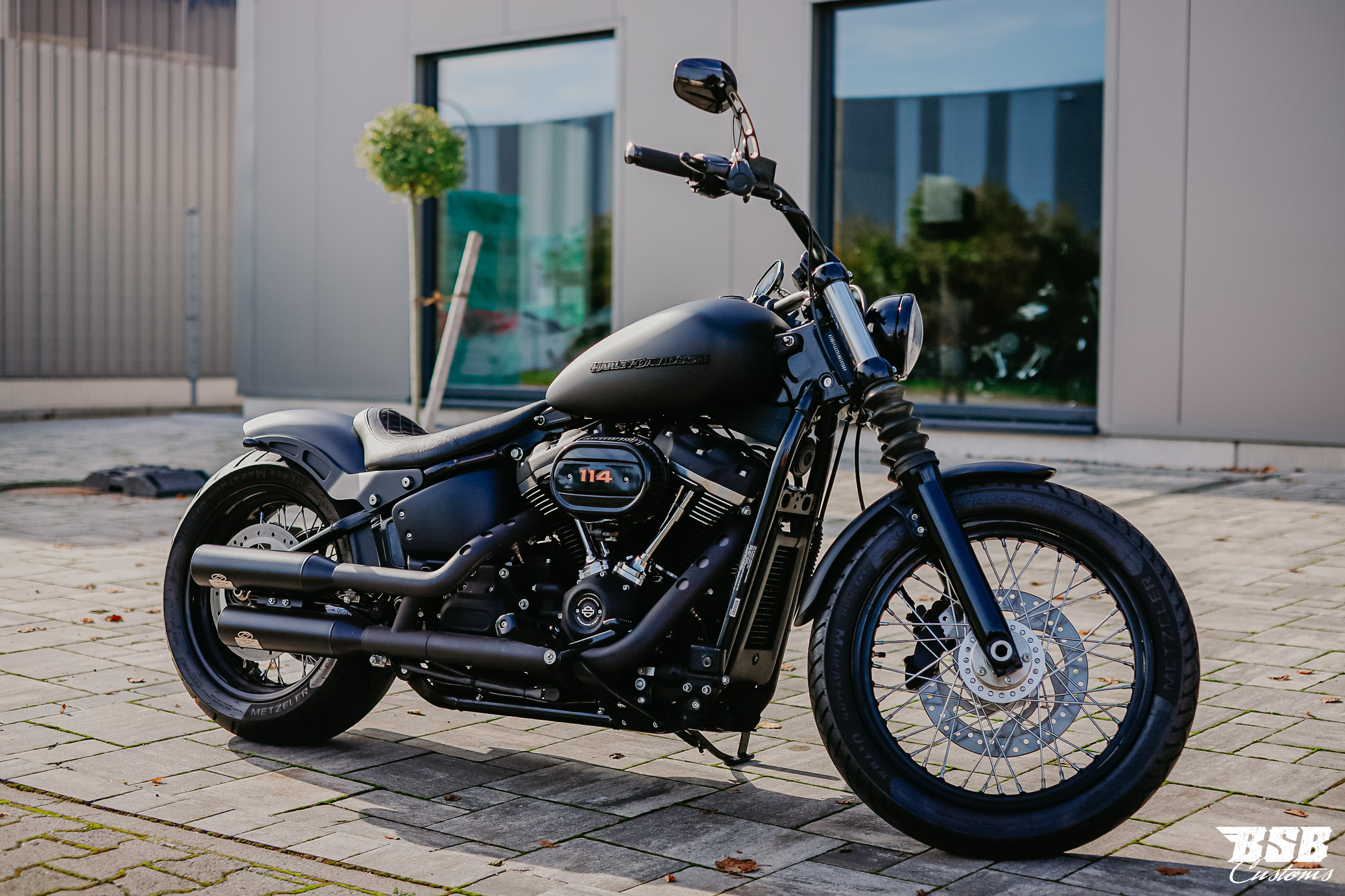 2020 Harley Davidson FXBB Softail Milwaukee-Eight mit 200 Umbau/ Jekill&Hyde + Garantie