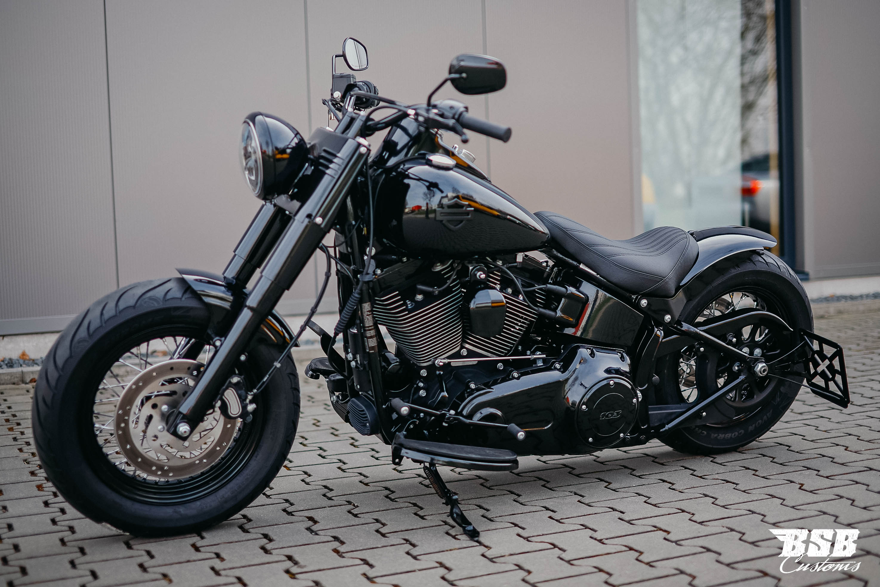 2014 Harley Davidson Heritage Softail 200 Umbau mit ABS  Top Zustand Finanzierung ab 5,99% möglich 