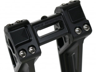 Kodlin 8" Universal Fastback Risers Schwarz Anodized 1" Harley-Davidson – Art.-Nr. 926405