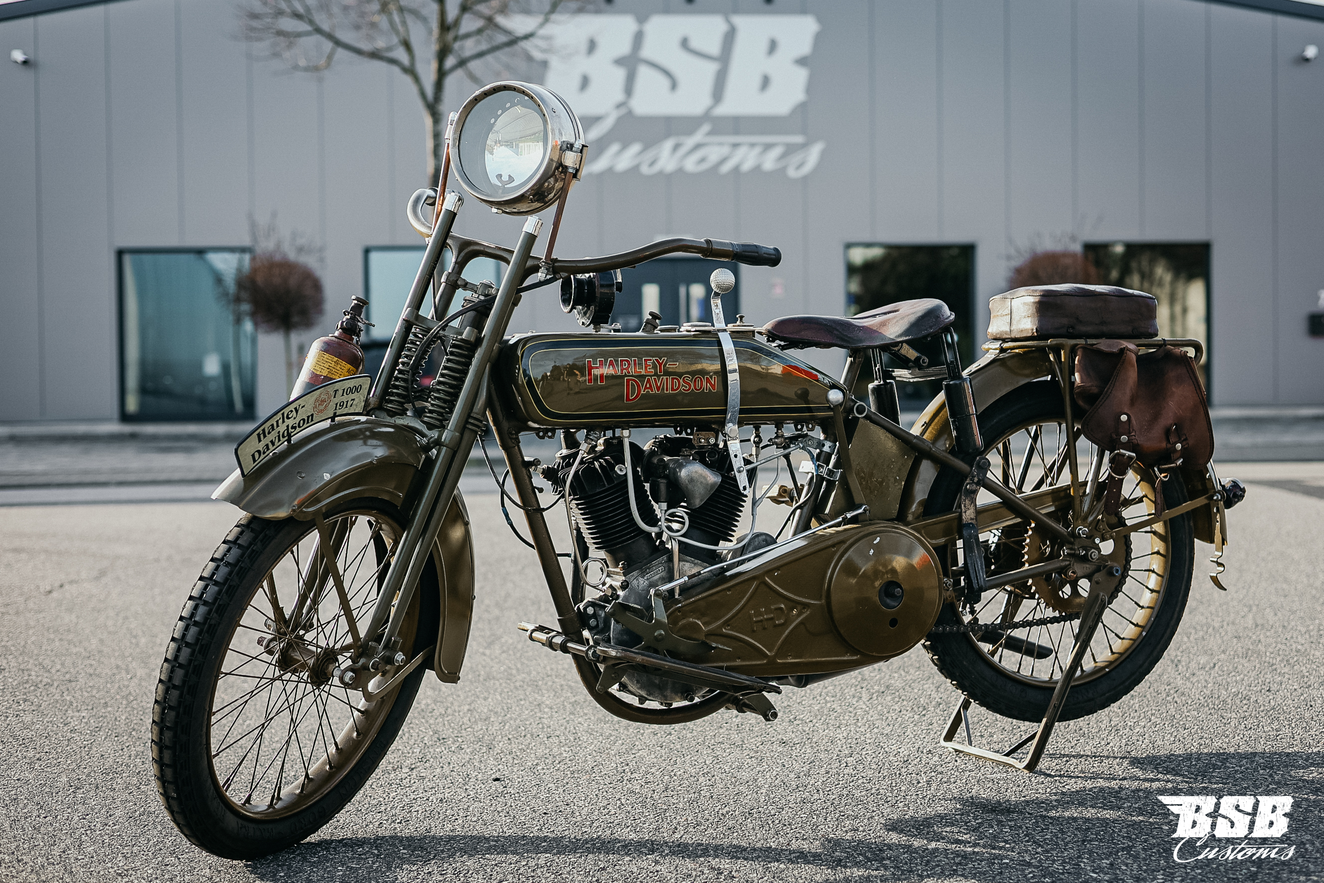 Harley-Davidson T 1000 – Baujahr 1917 – Ikone der frühen Motorradgeschichte - Sammlerstück