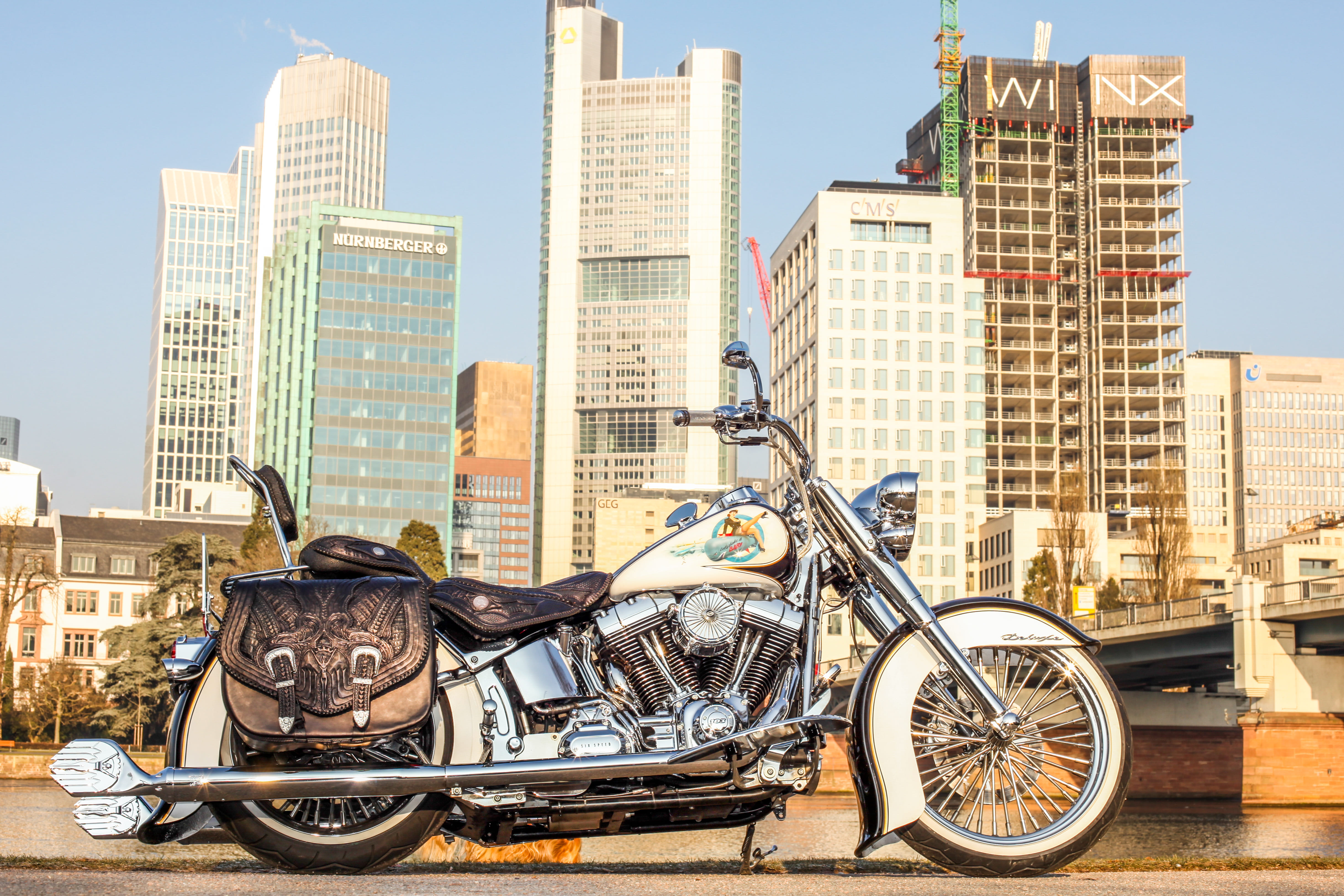 2015 FLSTN Softail Deluxe Mexican Chicano Style Umbau by BSB Customs  ab 480 EUR finanzieren*