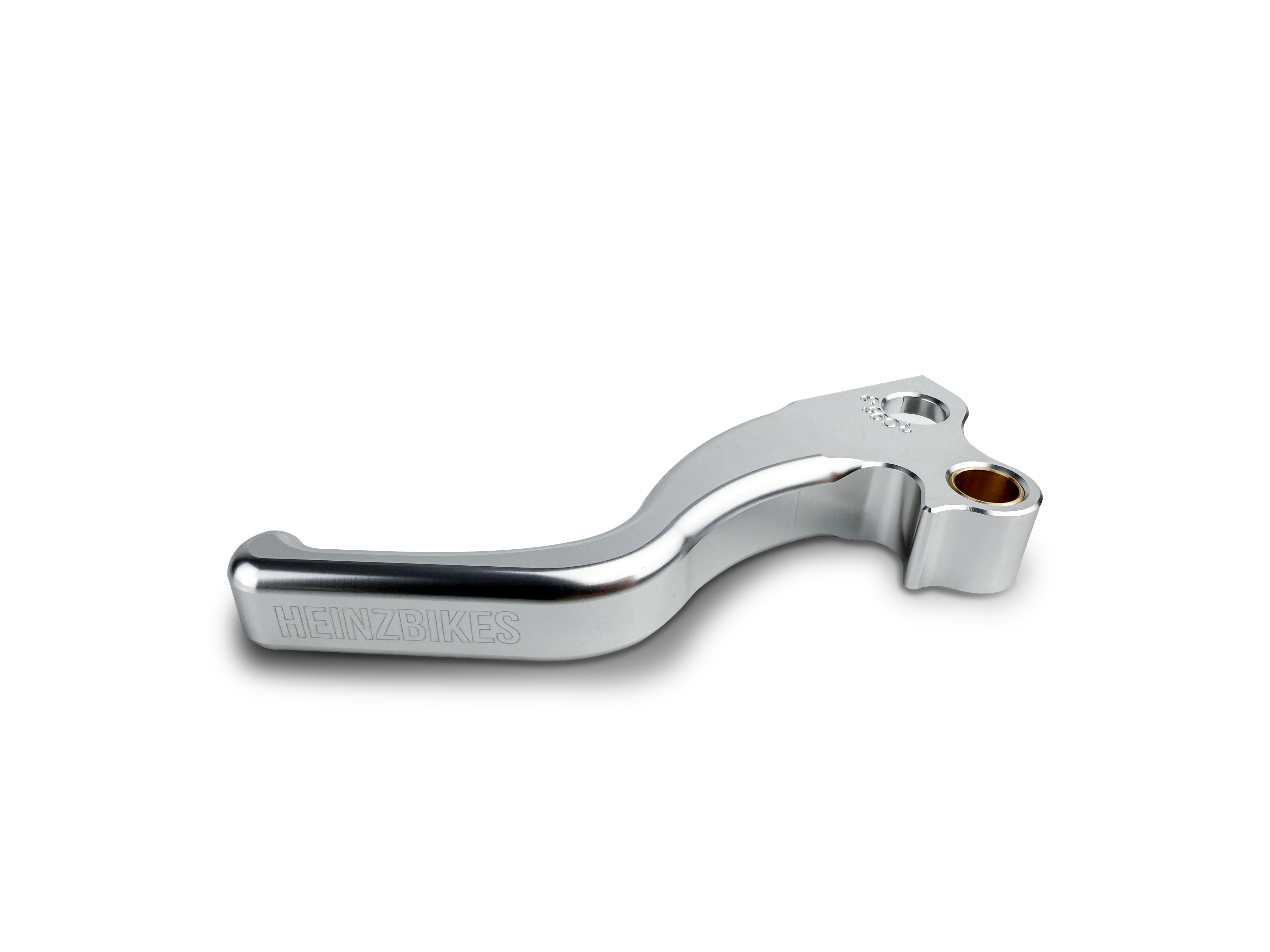 HeinzBikes® PERFORMANCE 3-Finger Brems- & Kupplungshebel Silber – für Harley-Davidson® Dyna 1996–2017