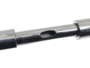 Santee 2" Str8UP Handlebar Tall 380 mm Schwarz Pulverbeschichtet für Harley-Davidson Softail – Hydraulik Kupplung & Throttle By Wire