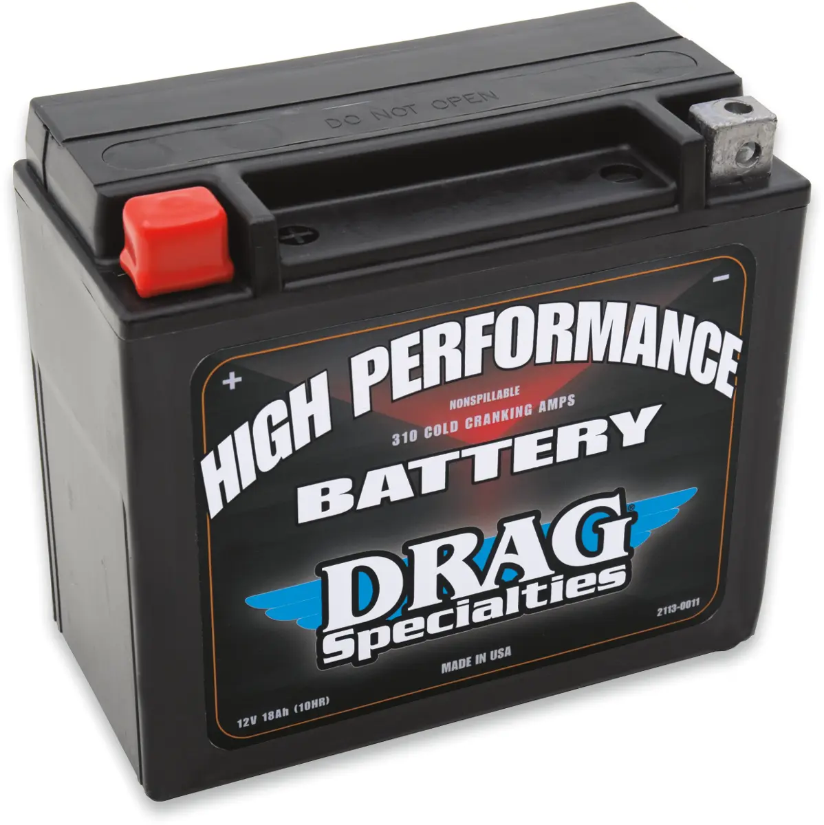 Battery Drag FA YTX20H (EU) Aufladbare Säure-Batterie für Harley-Davidson FX, FXR, XL & Softail Modelle