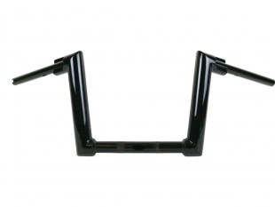 Santee 2" Str8UP Handlebar Medium 280 mm Schwarz Pulverbeschichtet für Harley-Davidson Road Glide – Hydraulik Kupplung & Throttle By Wire