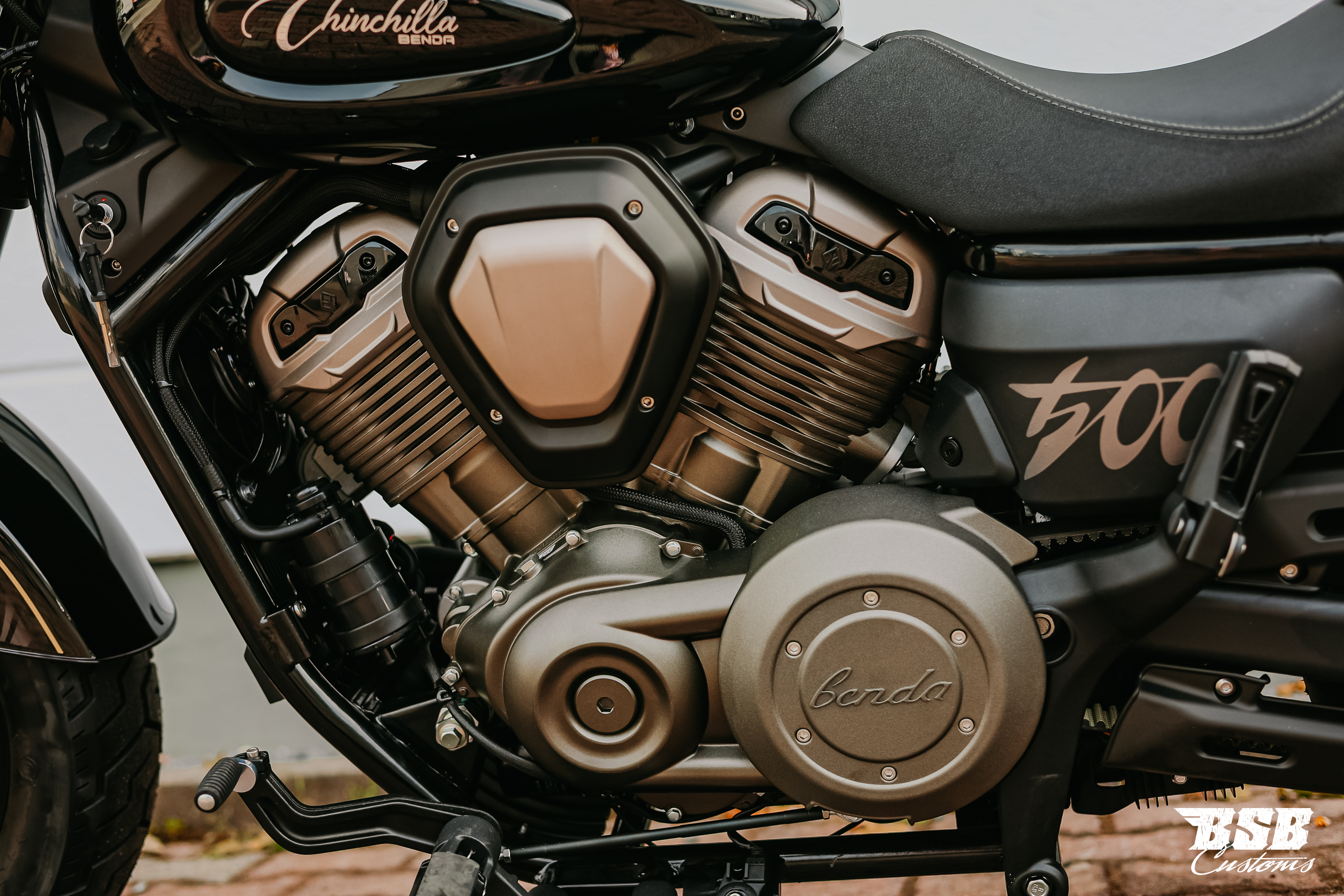 BENDA CHINCHILLA 500  / ABS / TCS / Slipper-Clutch / USD Gabel / Riemenantrieb / Sofort Verfügbar -  ab 130 EUR ohne Anzahlung finanzieren  