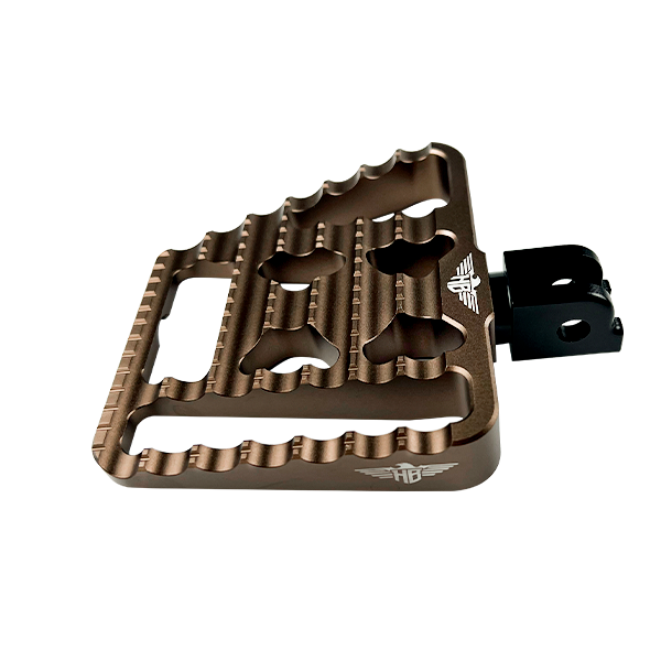 Limited Edition Bronze Mini-FloorBoards V1 – passend für Harley-Davidson Softail ab 2018 HB-MFBV1-M8-BRO