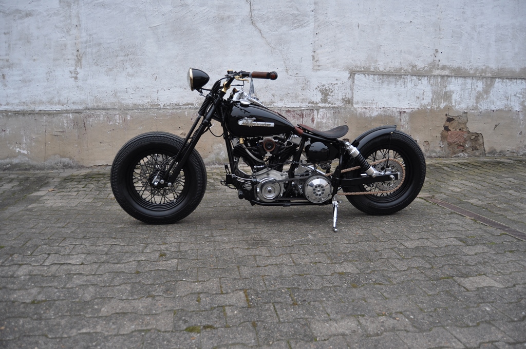 78´FX Shovel mit 113 S&S Motor, BSB Customs Umbau