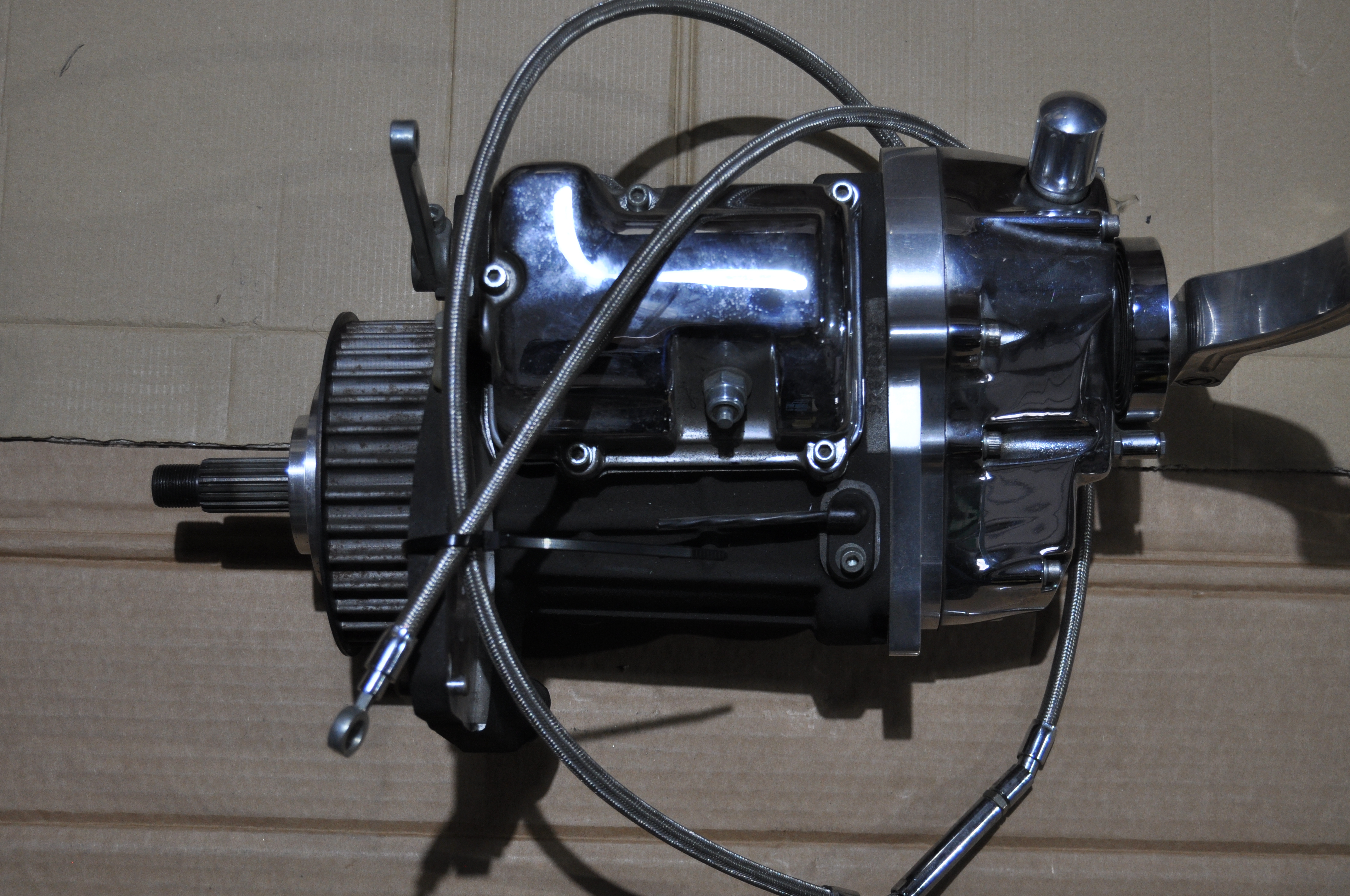 Gleißner 3" Belt Drive Kit – Modell 1.00 GL 003015 – Für Harley-Davidson 5-Gang mit E-Starter – Neu
