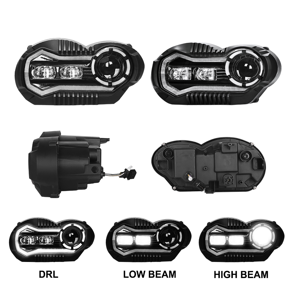 *NEW STYLE* LED für BMW R 1200 GS + R 1200 GS Adventure CE ZERTIFIKAT  (TÜV Süd)