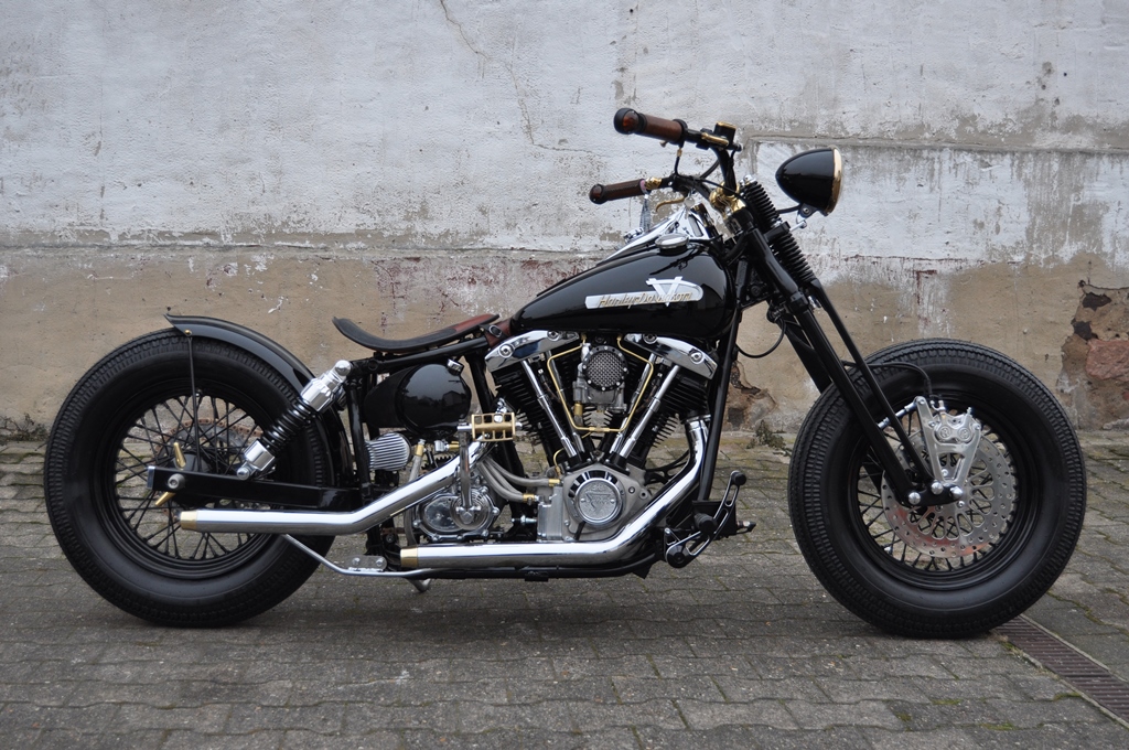 78´FX Shovel mit 113 S&S Motor, BSB Customs Umbau