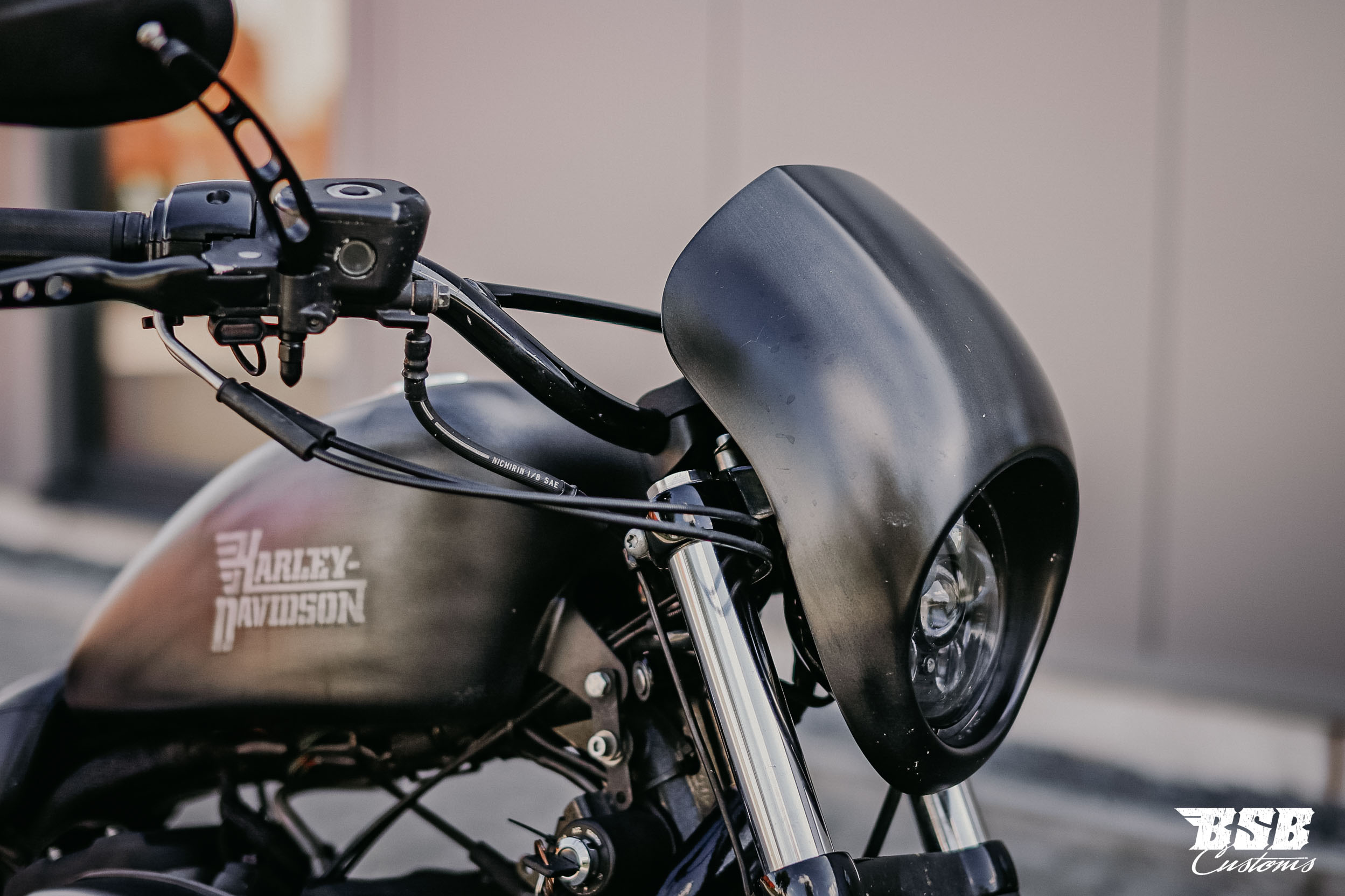 _MG_6810 2009 Harley Davidson XL 883 mit verstallbarer MCJ Anlage Airbrush