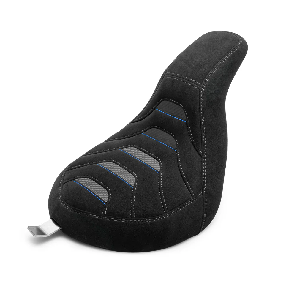 Carbon SS Custom Sitzbank für Harley-Davidson Softail (2018–2026) – passend für Bobbstr & Rodstr Fender