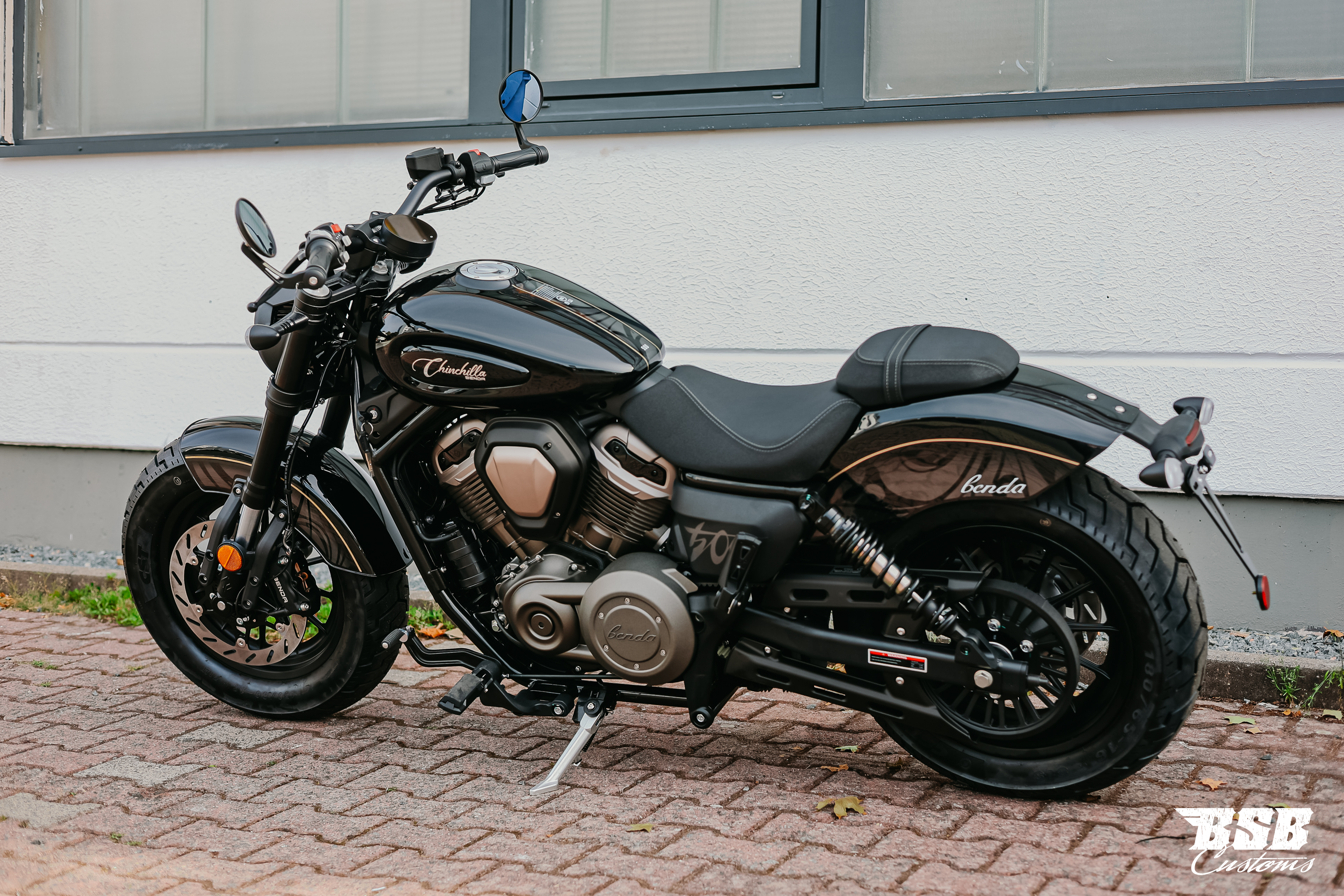 BENDA CHINCHILLA 500  / ABS / TCS / Slipper-Clutch / USD Gabel / Riemenantrieb / Sofort Verfügbar -  ab 130 EUR ohne Anzahlung finanzieren  