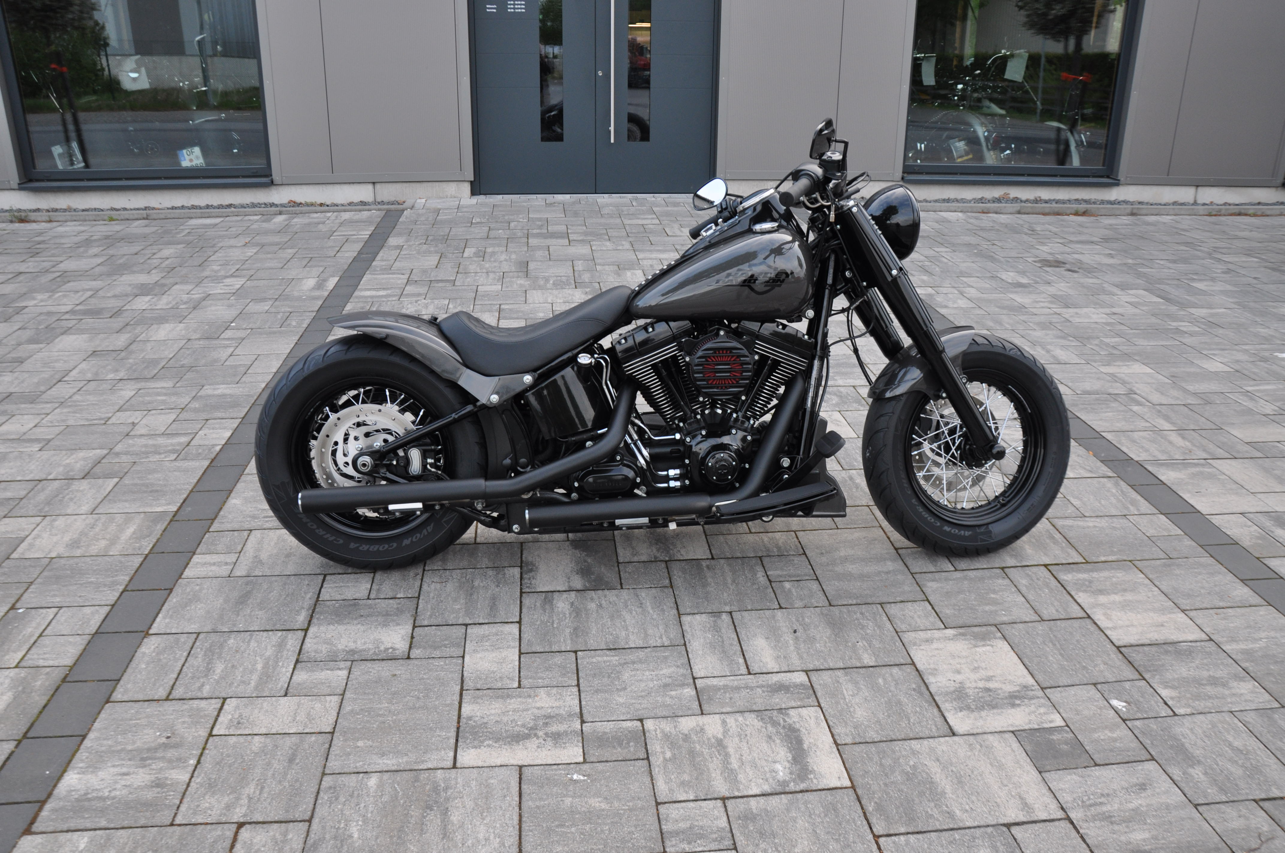 2014 Harley Davidson FLSTC Heritage Softail mit "ABS"  Umbau 1690ccm 6 Gang ///  Finanzierung möglich   