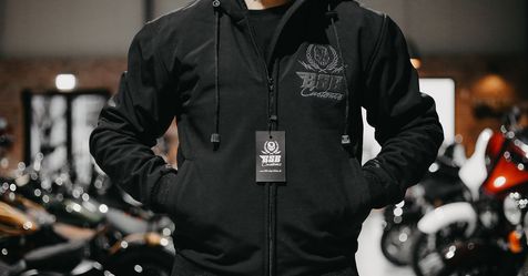 BSB Customs DuPont™ Kevlar® Softshell-Jacke mit Kaputze