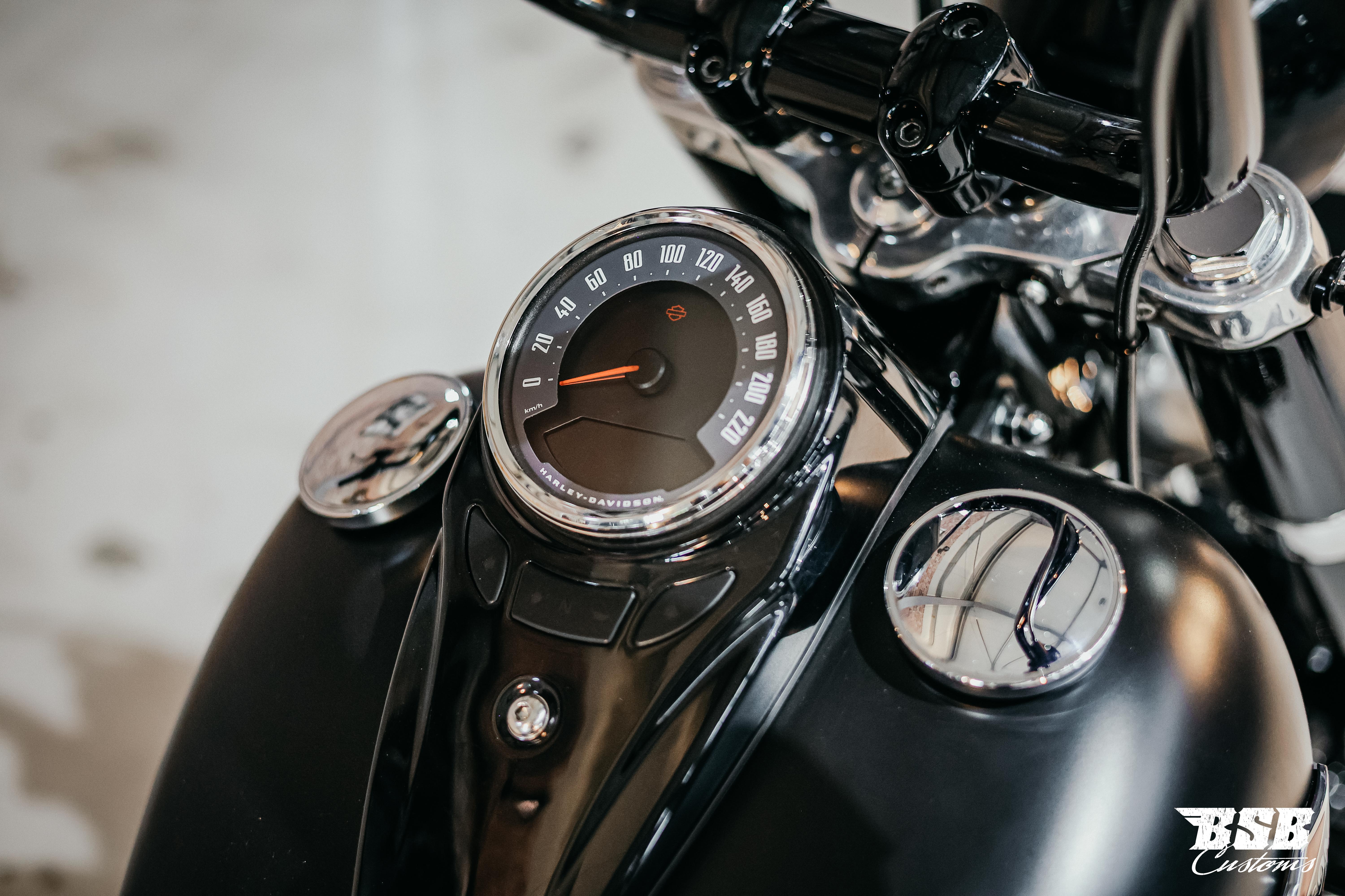 Harley Davidson FLSL Softail Slim M8 107 | Jekill & Hyde | Garantie ...  Finanzierung ab 5,99% möglich 