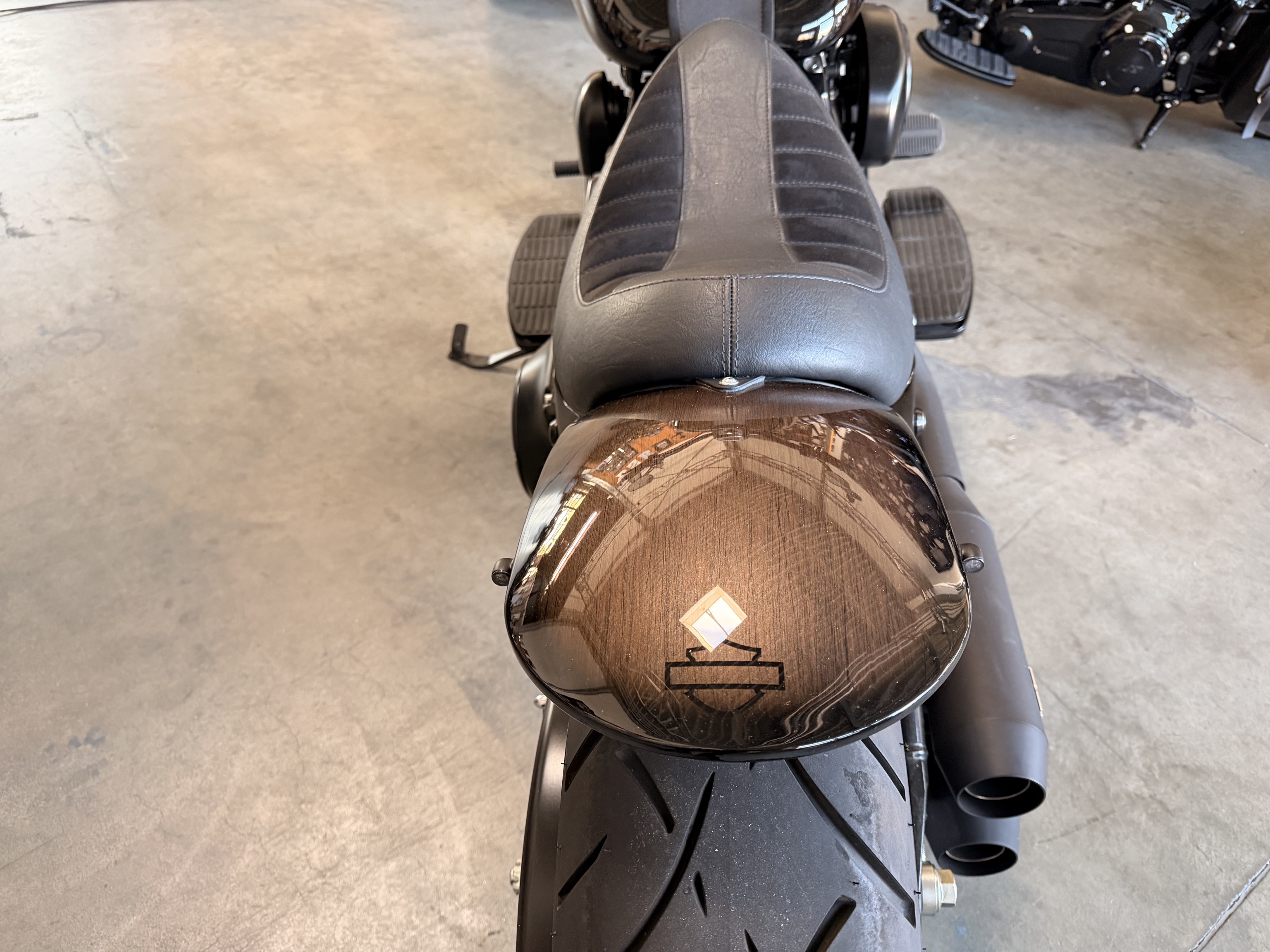 2001 Harley Davidson FLSTF FAT BOY  /// TOP UMBAU /// MCJ Anlage // Airbrush-Lackierung //   Finanzierung möglich    