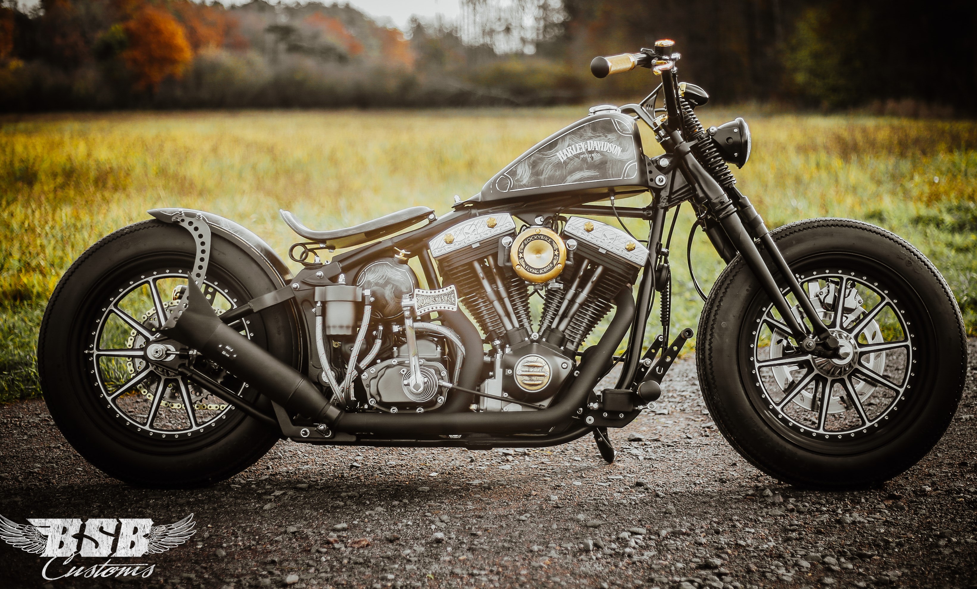 ´99 HD FXST Softail evo Bobber Exclusiv-Umbau by BSB Customs 