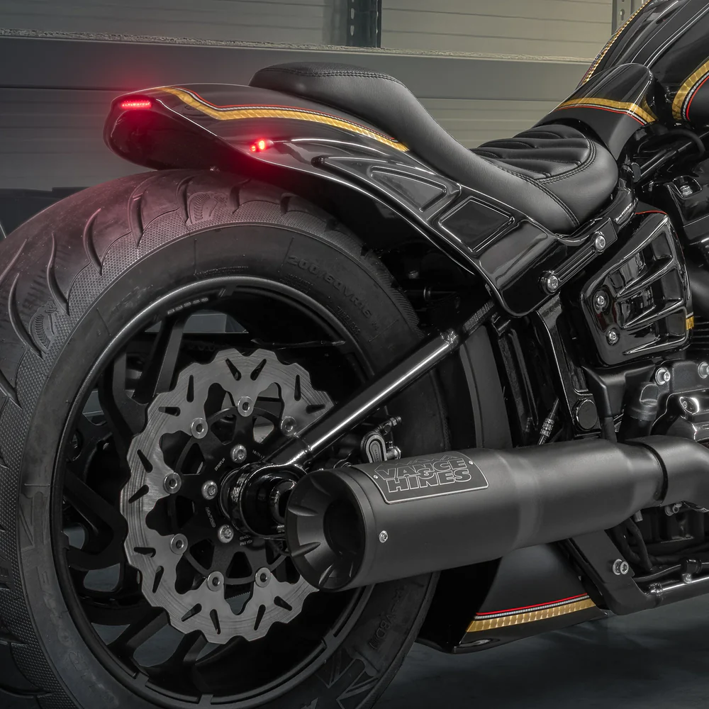 Killer Custom „Bobbstr“ Shortened Rear Fender für Harley-Davidson Softail 2025–2026 (Street Bob FXBB / Heritage / Low Rider S / Low Rider ST) – passend für 170–200 Reifen