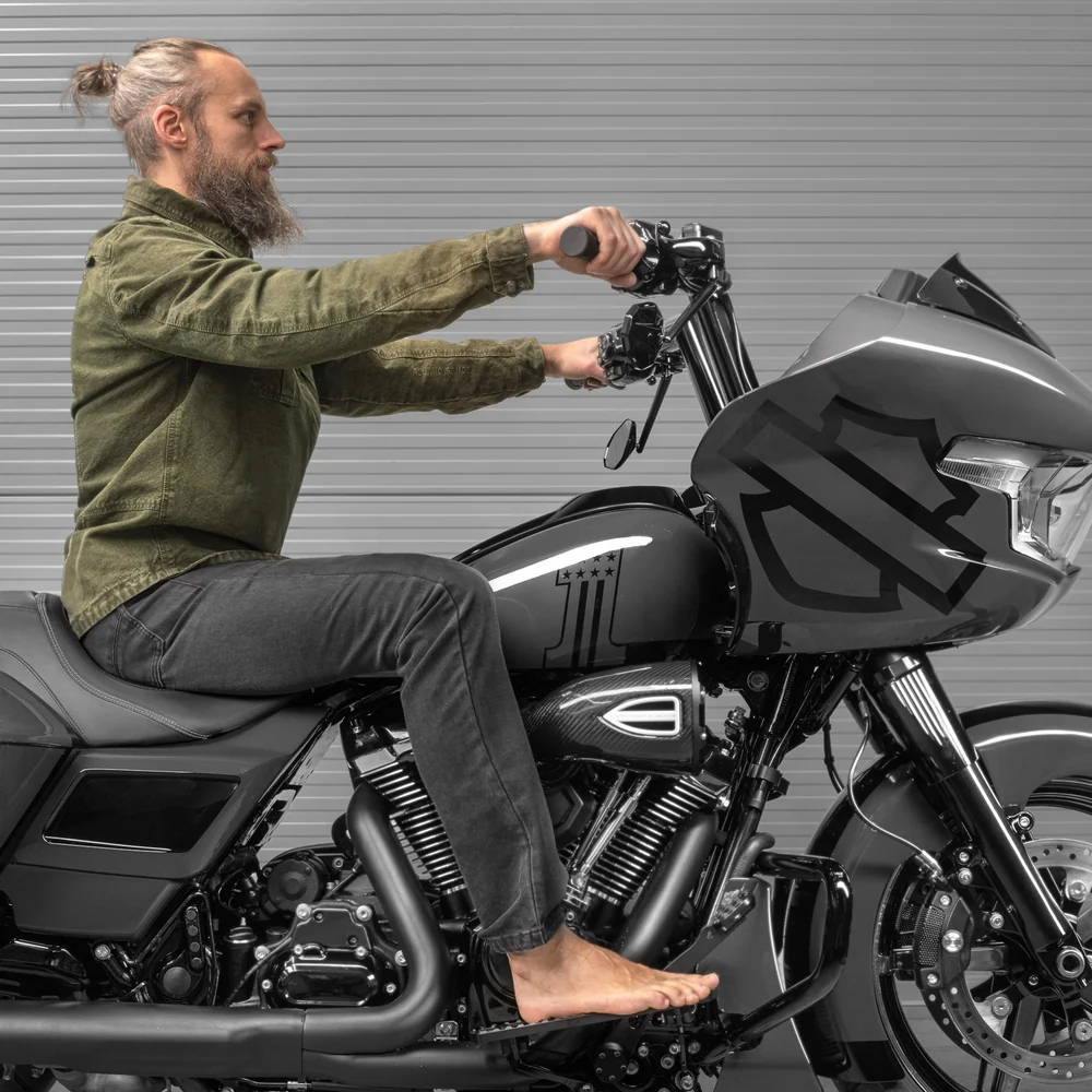 Harley-Davidson Road Glide 2024–2026 Killer Custom  „Hellriser“ Mega Fat Lenker2023 CVO Road Glide 
