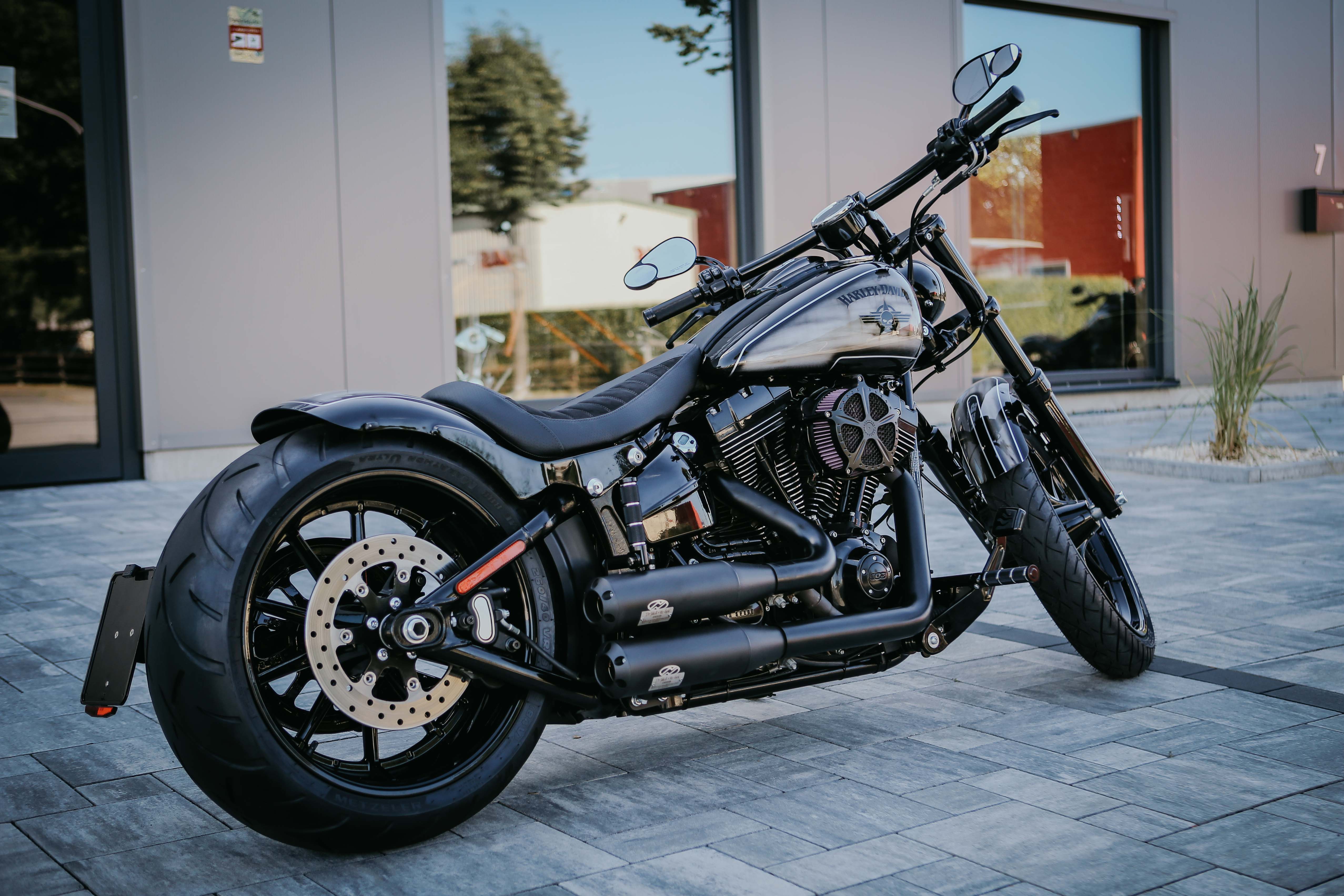 Tieferlegungskit  35mm Harley Davidson Softail Modelle ab 2000-2017