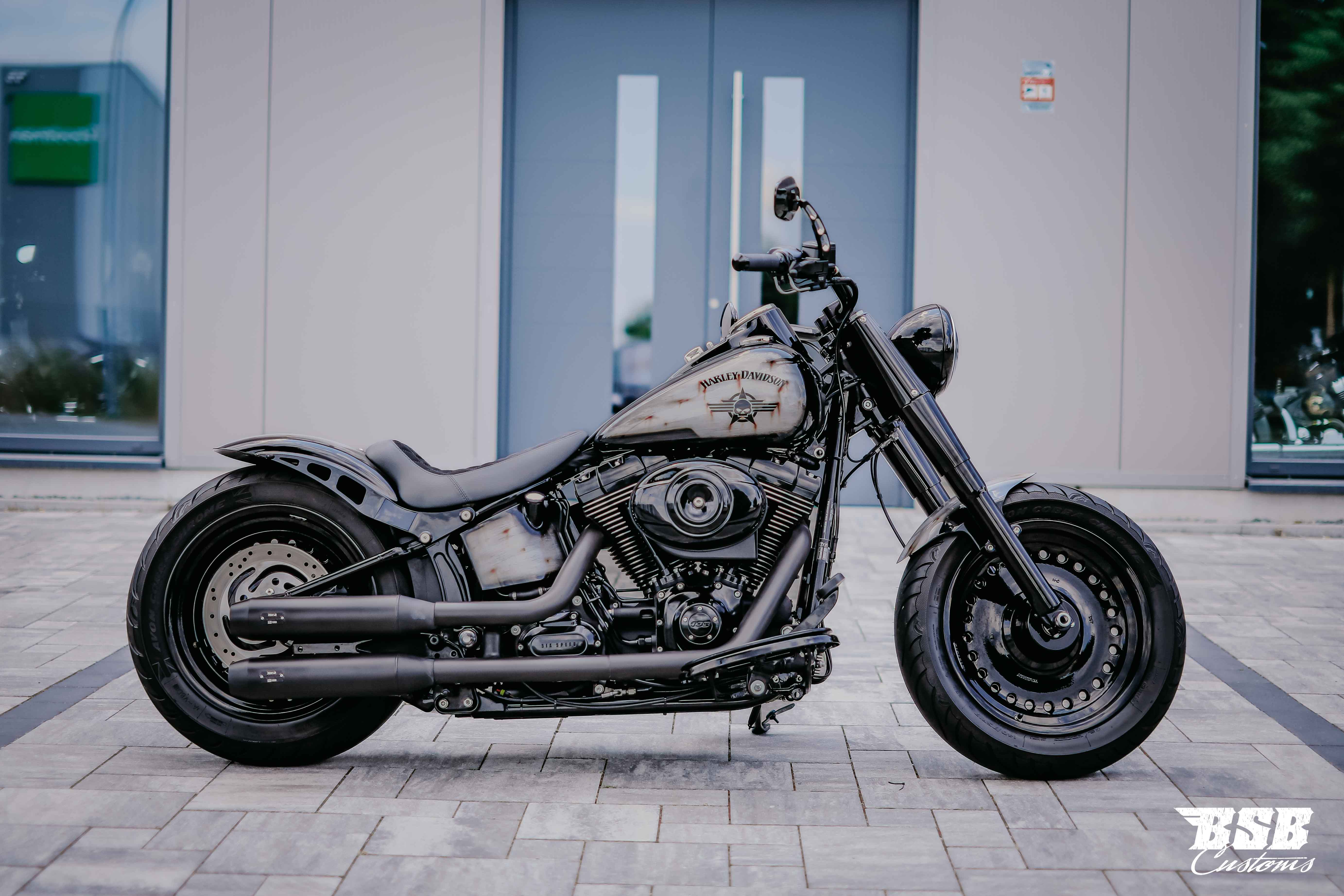 VERKAUFT !!! 2013 Softail Heritage by BSB Customs  12 Monate Garantie // Finazierung ab 5,99%