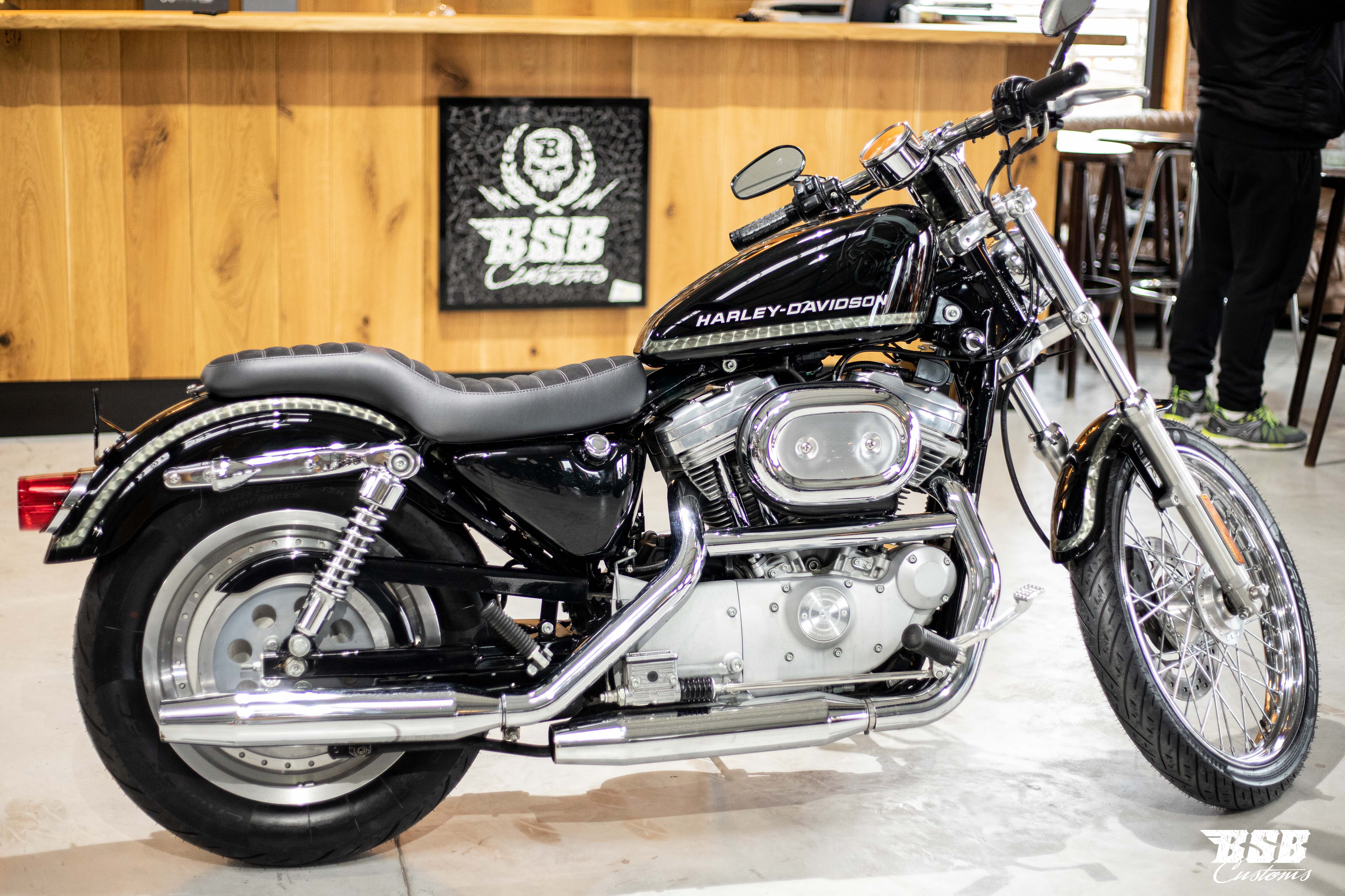 _MG_8762 2000 Harley Davidson XL 883 Hugger im Bestzustand + Garantie ( Intec Vers.)