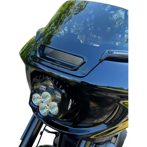 Custom Dynamics Shark Demon™ 2 LED Scheinwerfer ECE für Harley-Davidson Low Rider ST ab Baujahr 2022