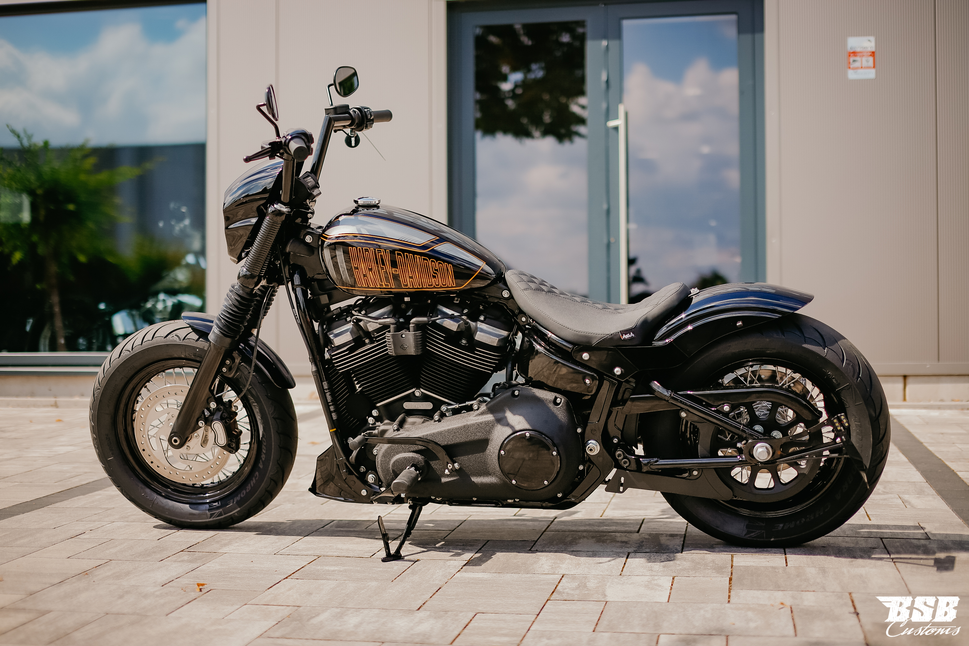 _MG_8324 2020 Harley Davidson FXBB Street Bob 200er Umbau + 12 Monate Garantie über INTEC
