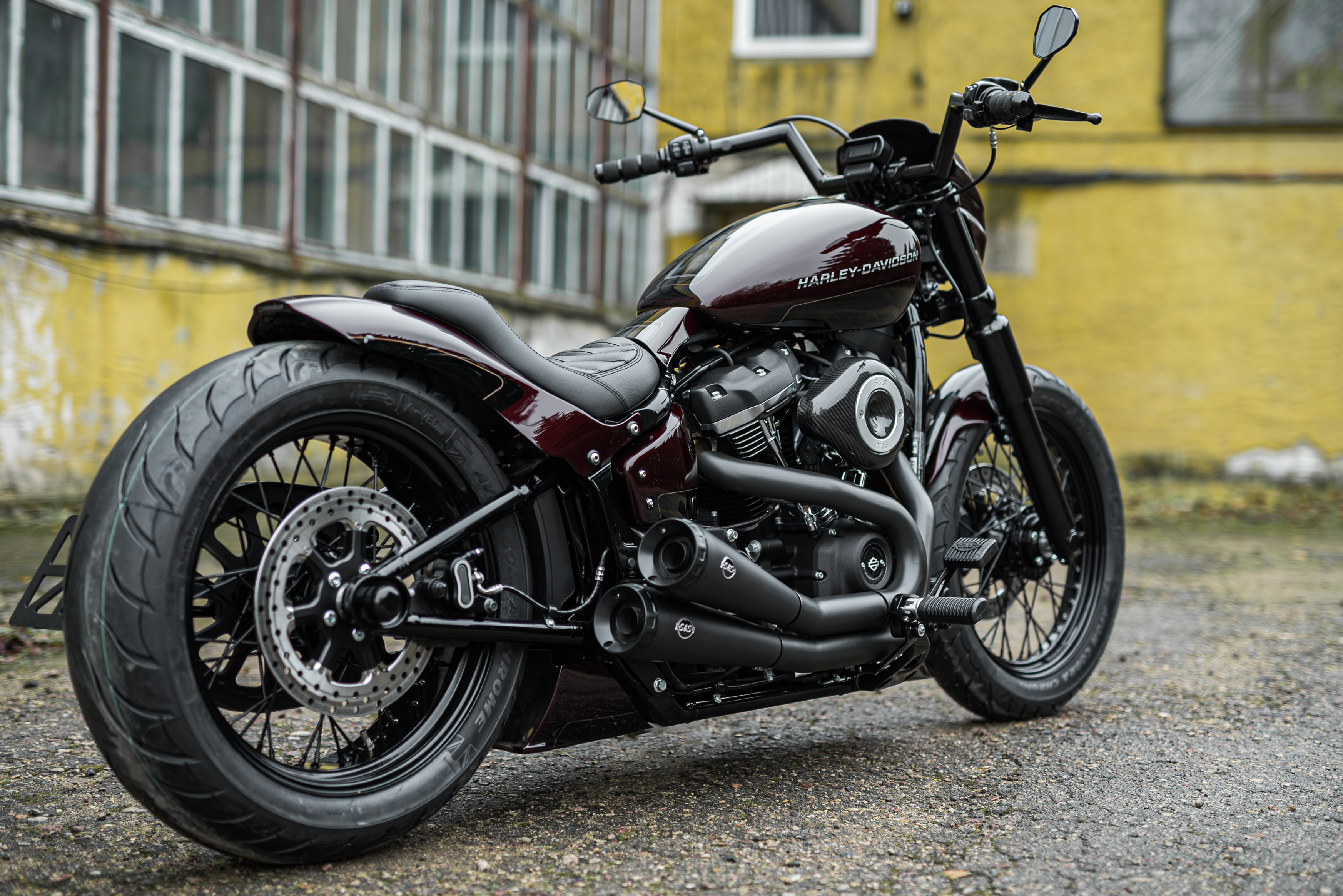 HARLEY-DAVIDSON M8 SOFTAIL HECKFENDER "BOBBSTR" 2018-2022 FÜR 150-170 BREITREIFEN mit Gutachten !!!