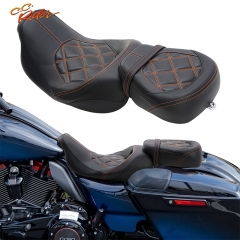 CC Rider Fahrer- und Beifahrersitz für Harley Davidson Touring, Street Glide & CVO 2009–2020
