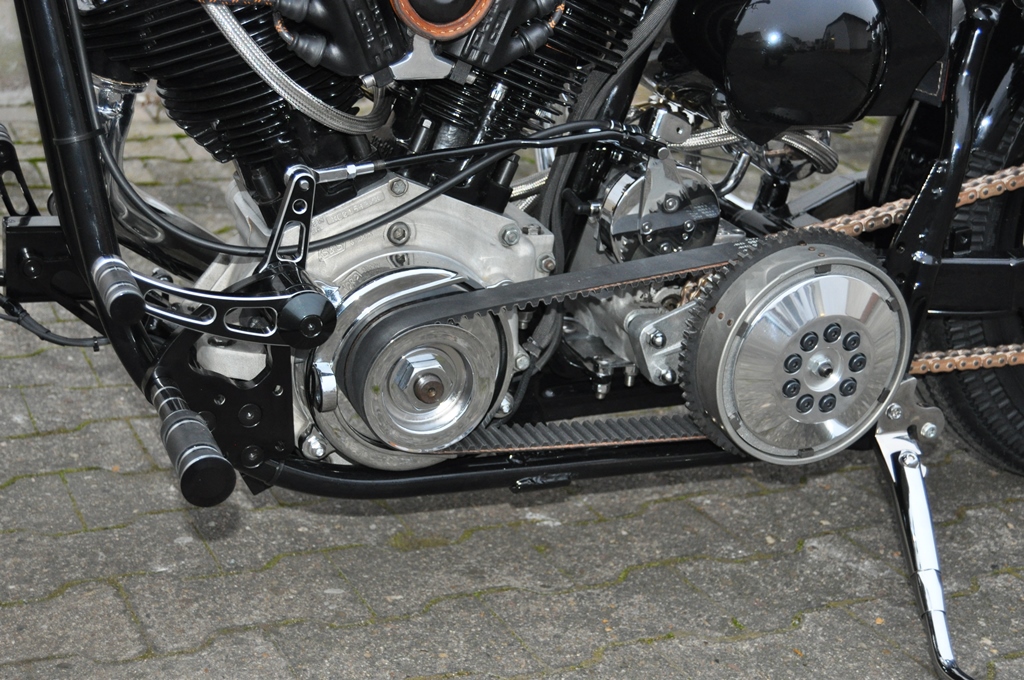 78´FX Shovel mit 113 S&S Motor, BSB Customs Umbau