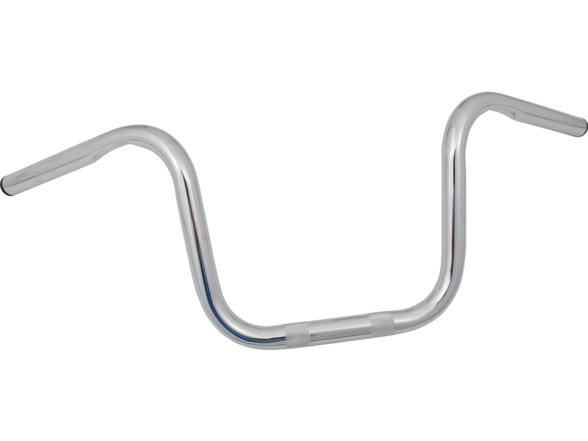 CCE 1" 8.5" Mini Ape Handlebar Dimpled Chrome – Lenker für Harley-Davidson Softail (1986–2017), Dyna (1991–2017) & Touring (1984–2007) – Kabel-Gas