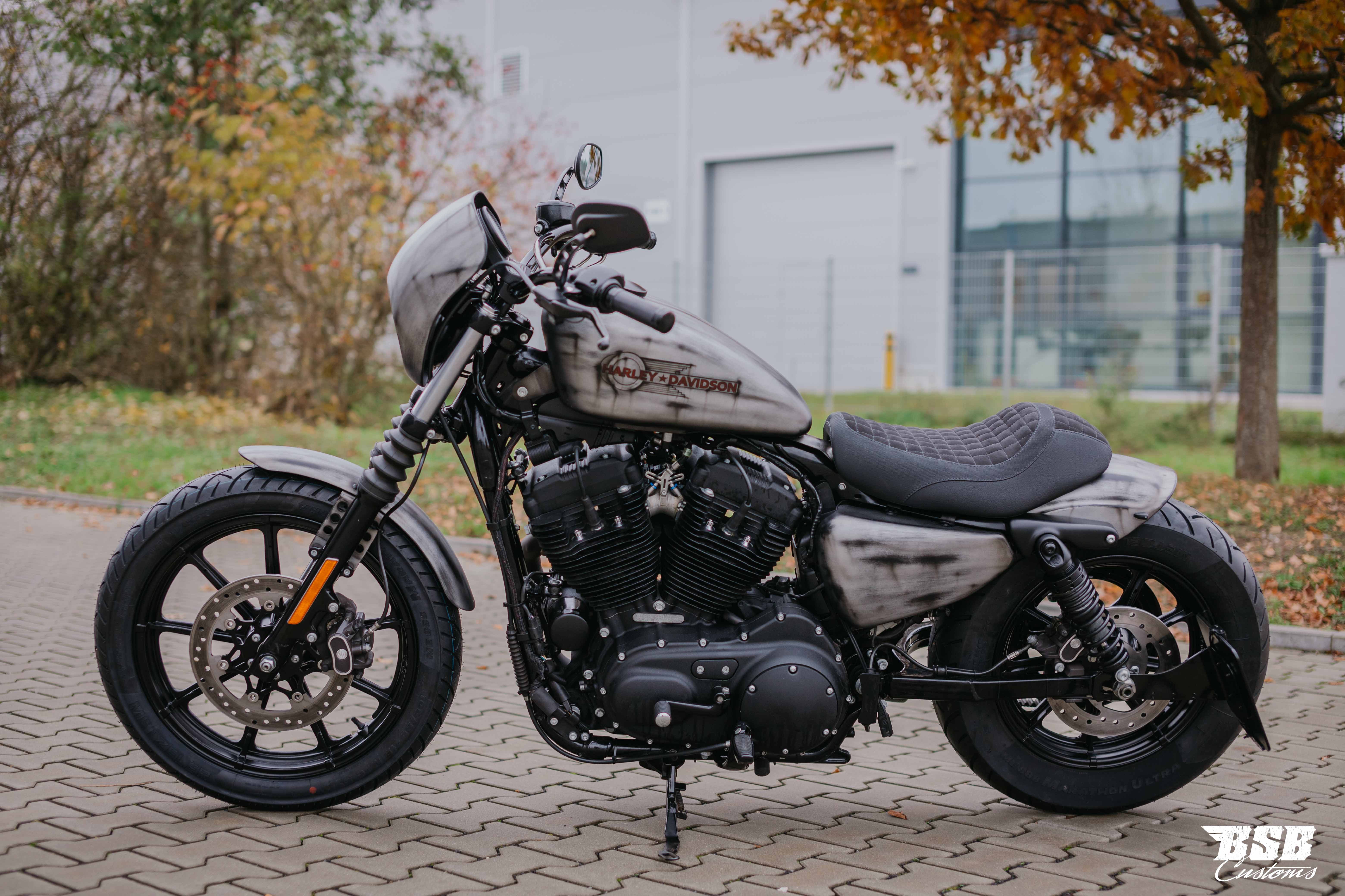 2018 XL 1200 IRON UMBAU by BSB Customs Airbrush Lackierung  bereits ab 165 EUR finanzieren*