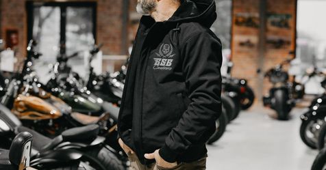 BSB Customs DuPont™ Kevlar® Softshell-Jacke mit Kaputze