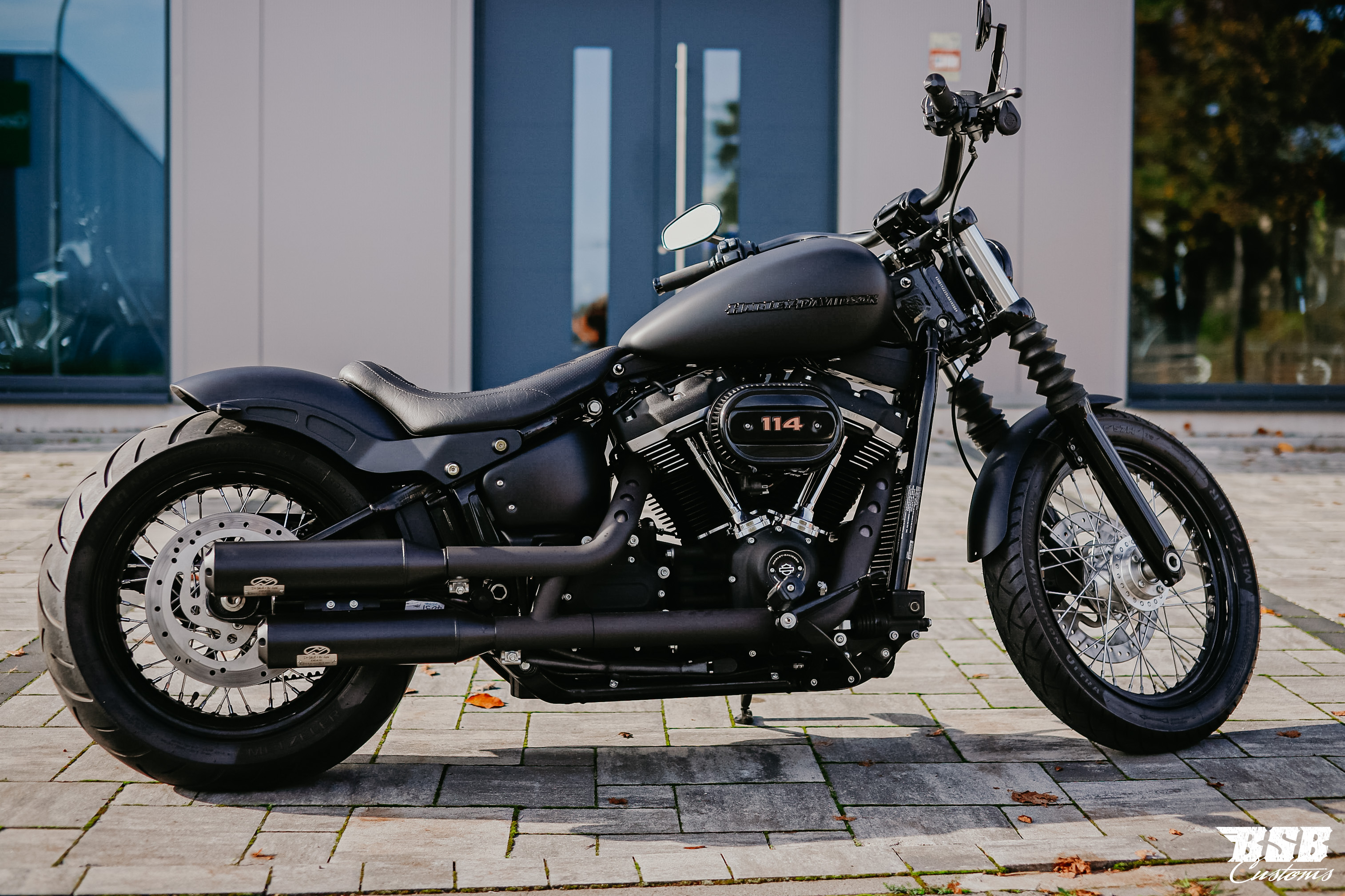 2020 Harley Davidson FXBB Softail Milwaukee-Eight mit 200 Umbau/ Jekill&Hyde + Garantie