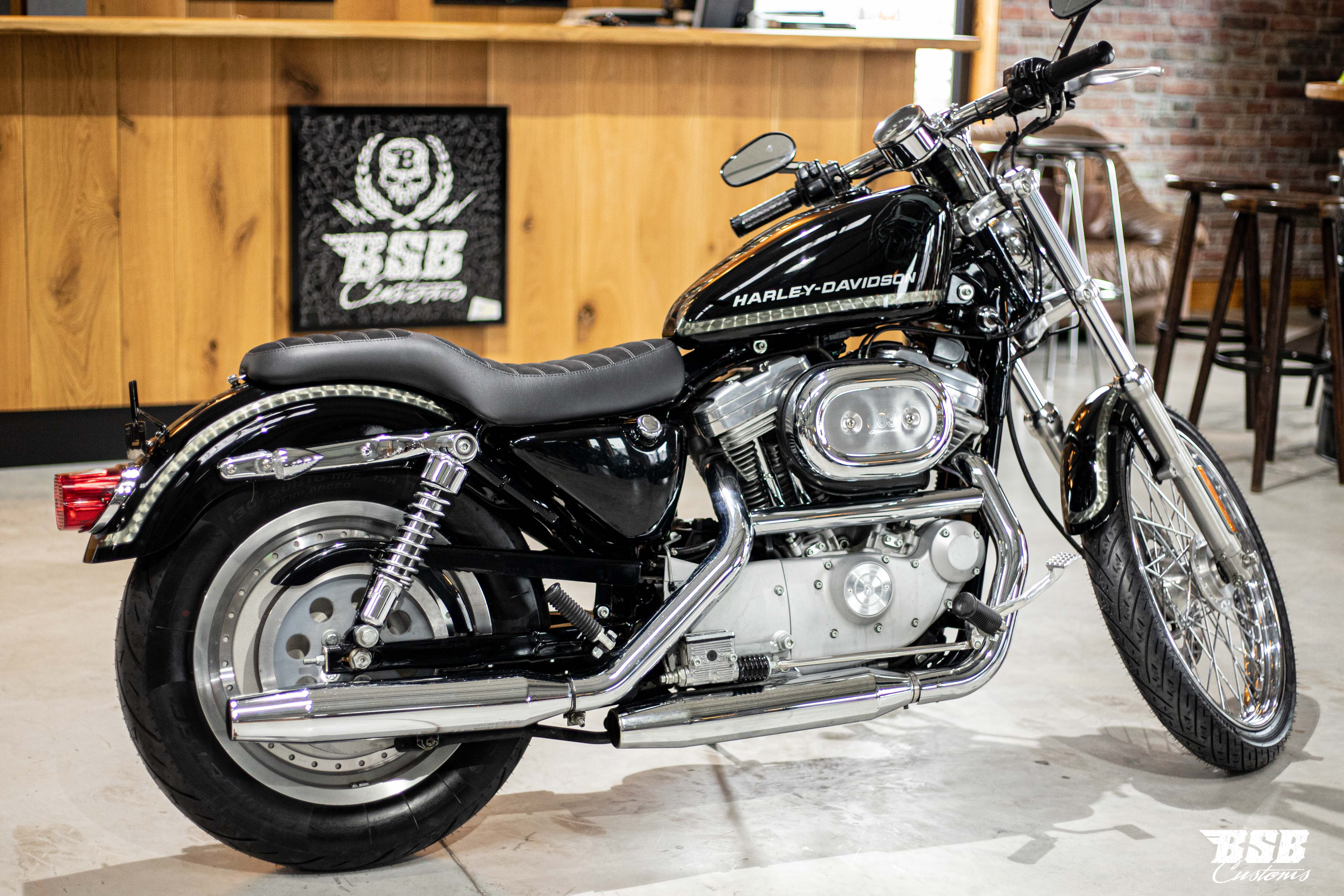 _MG_8790 2000 Harley Davidson XL 883 Hugger im Bestzustand + Garantie ( Intec Vers.)