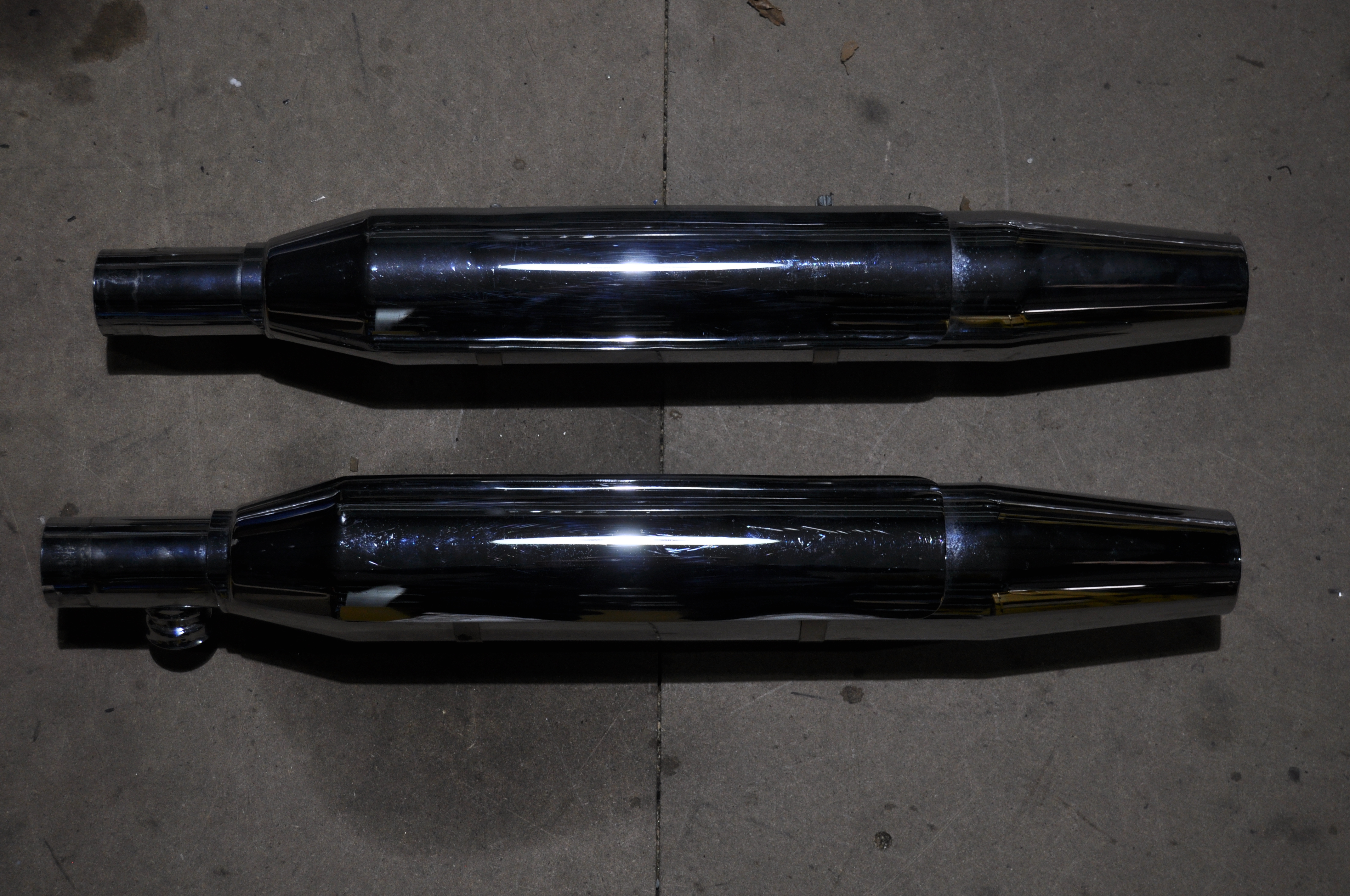Harley-Davidson Schalldämpfer Heritage 65682-04 | HDI98HC e4 | Original OEM