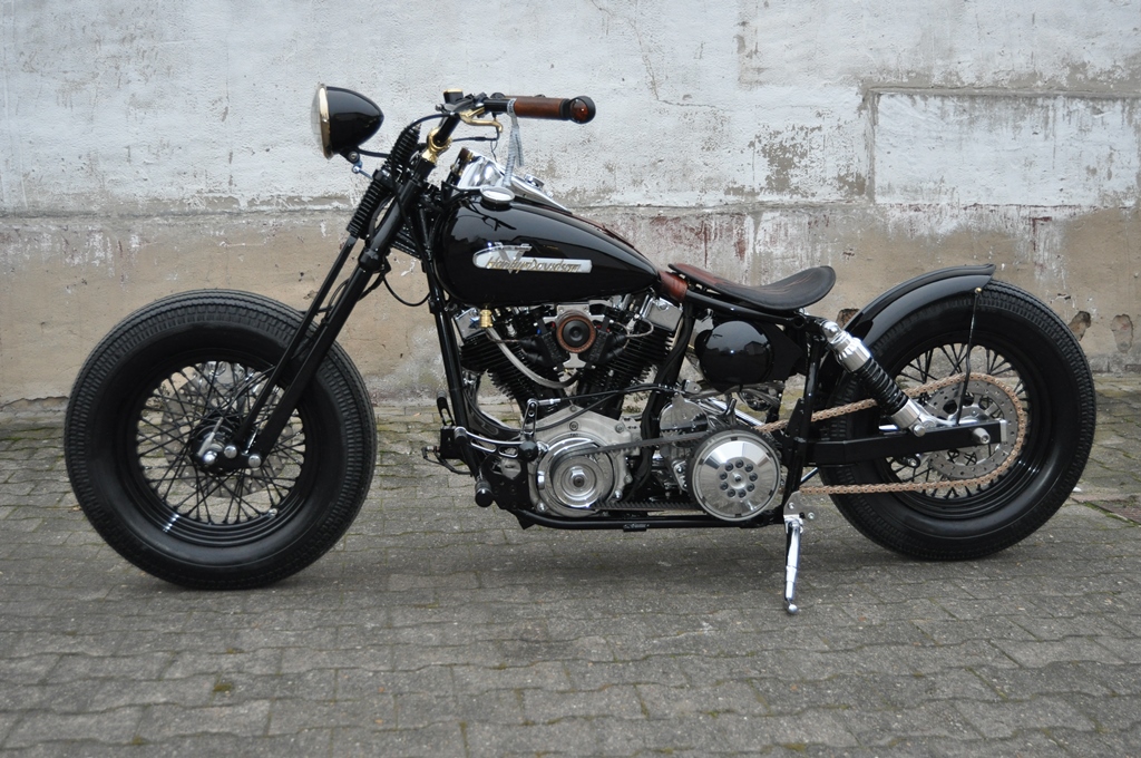 78´FX Shovel mit 113 S&S Motor, BSB Customs Umbau