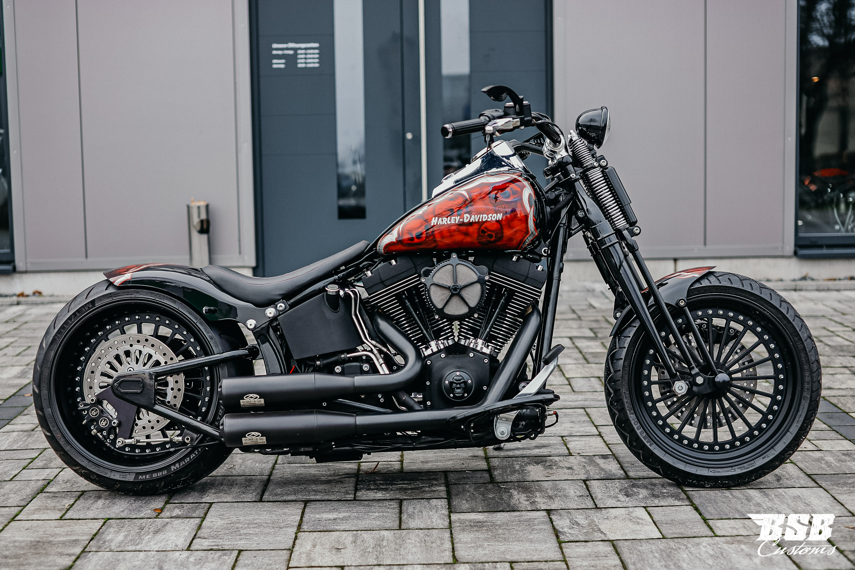 2007 Harley Davidson Heritage Springer Custom-umbau by BSB Customs 