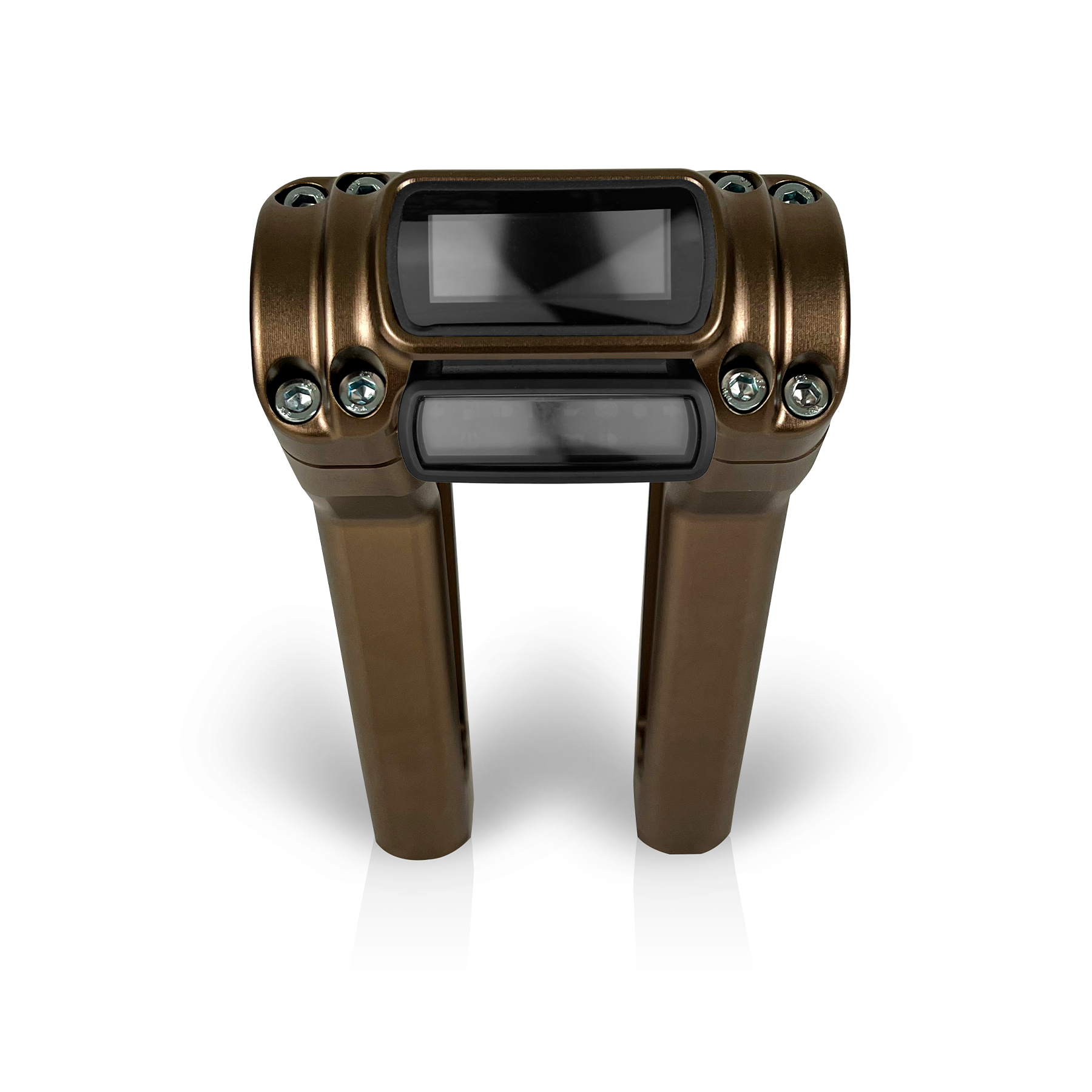 HeinzBikes PERFORMANCE ClubStyle Riser 7" Digital Tacho – Bronze Edition