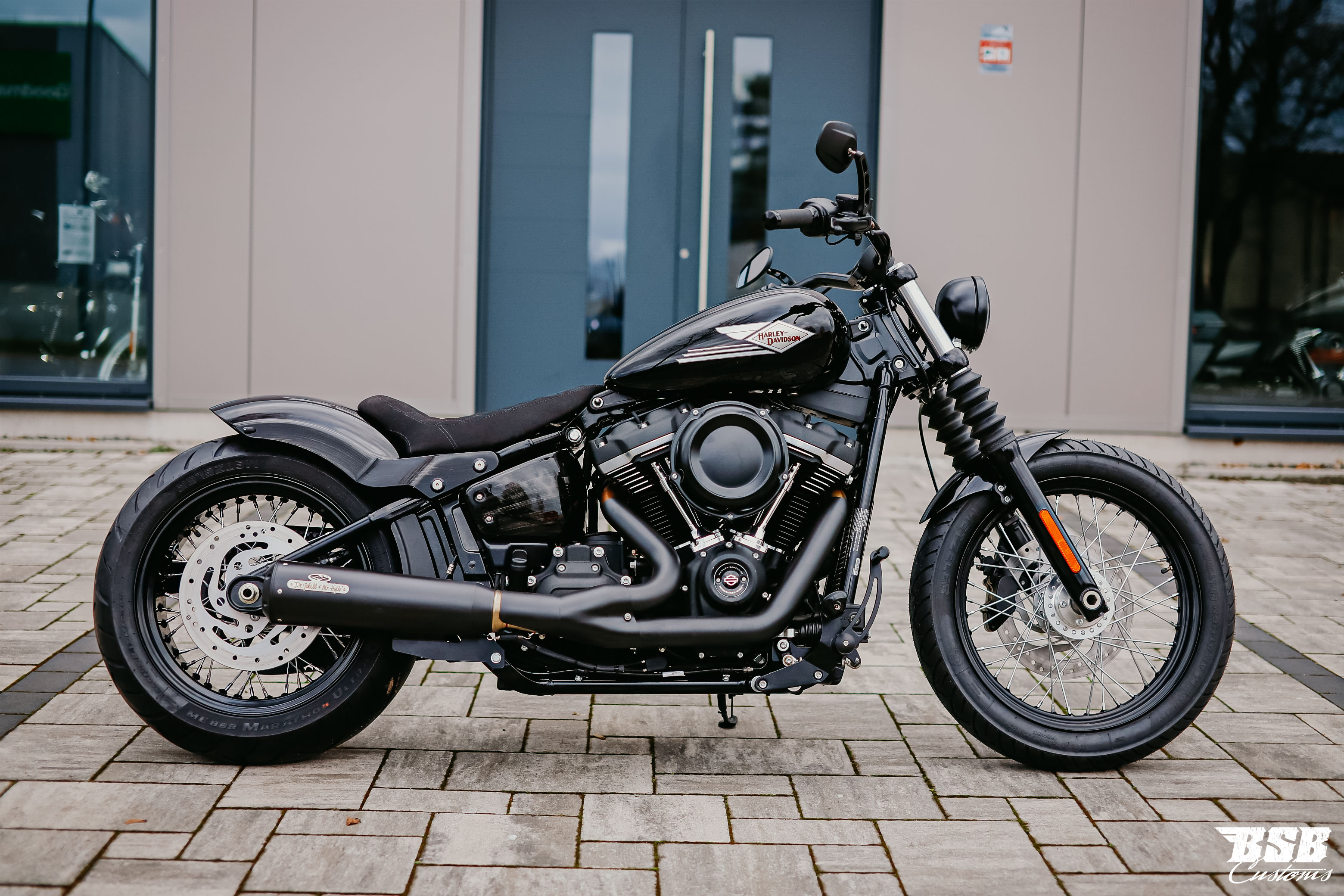 2020 FXBB 107 Softail Street BOB mit Umbau und Jekill & Hyde Anlage bereits ab 285 EUR finanzieren