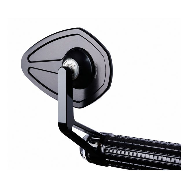 Motogadget mo.view Flight Lenkerendenspiegel glaslos – ECE – für Harley, BMW, Triumph, Indian – 22 mm / 1 Zoll