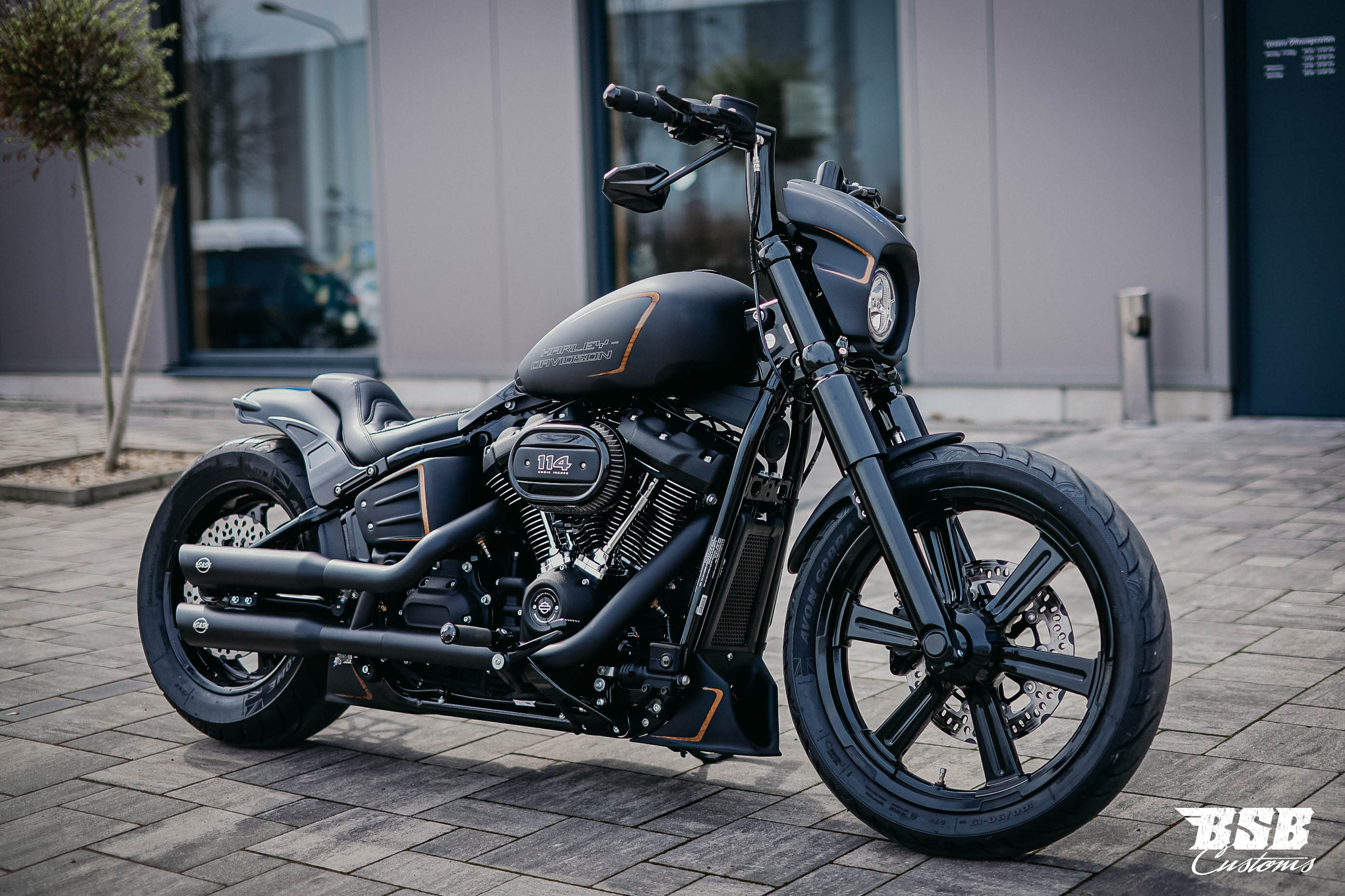 2021 Harley Davidson FXBBS Street BOB 114 CUI erst 1600 km Custom UMBAU // Finanzierung möglich !!!! 