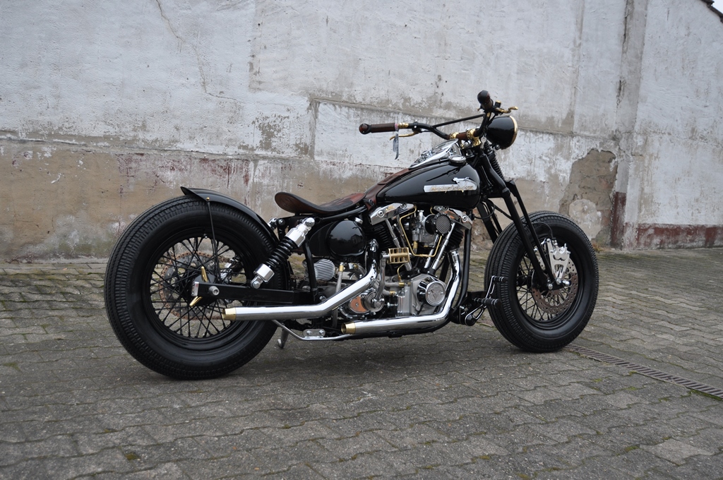 78´FX Shovel mit 113 S&S Motor, BSB Customs Umbau