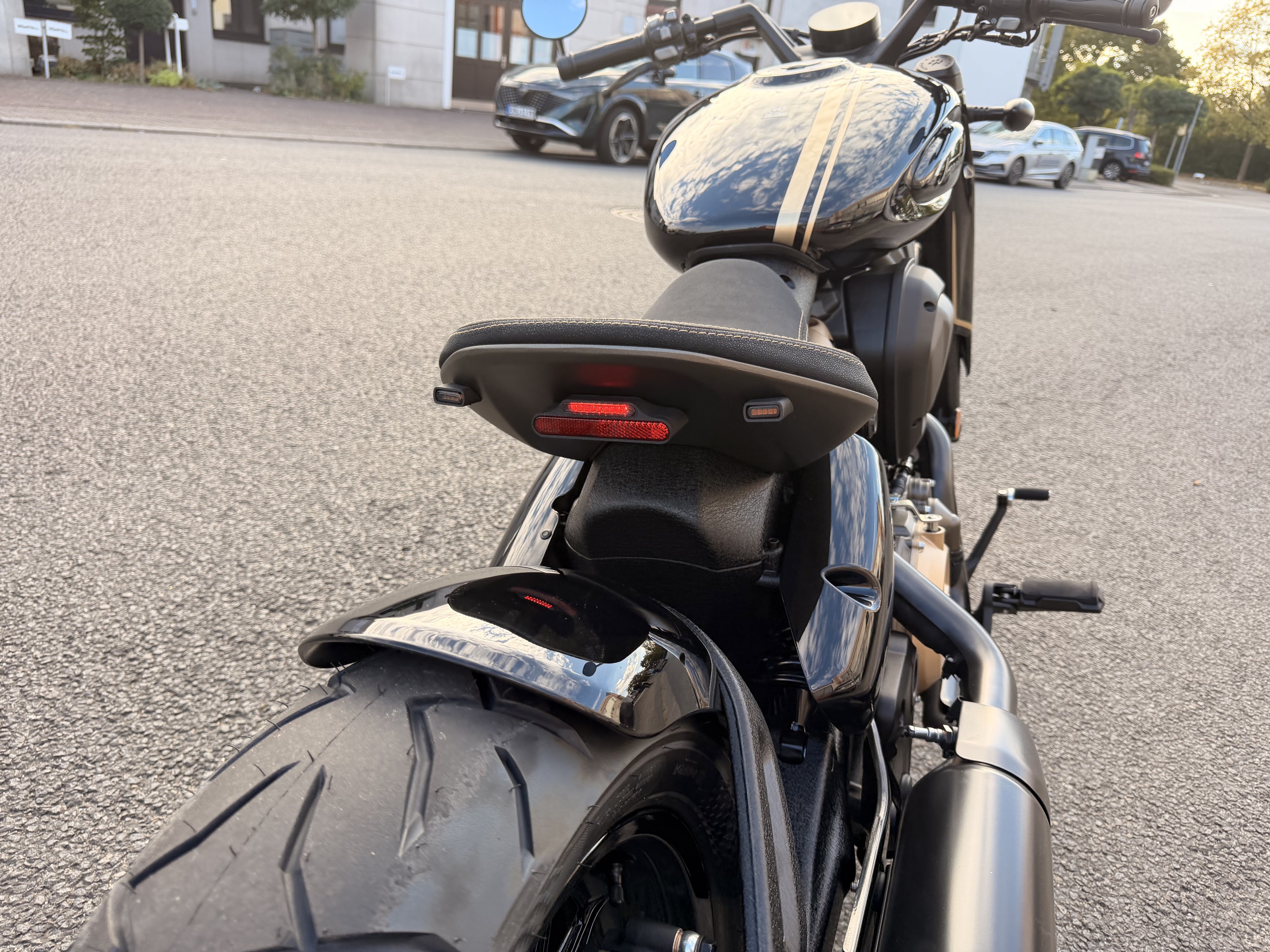  LED Blinker Set mit Fastline LED Blinkern für BENDA Napoleon Bob 500 